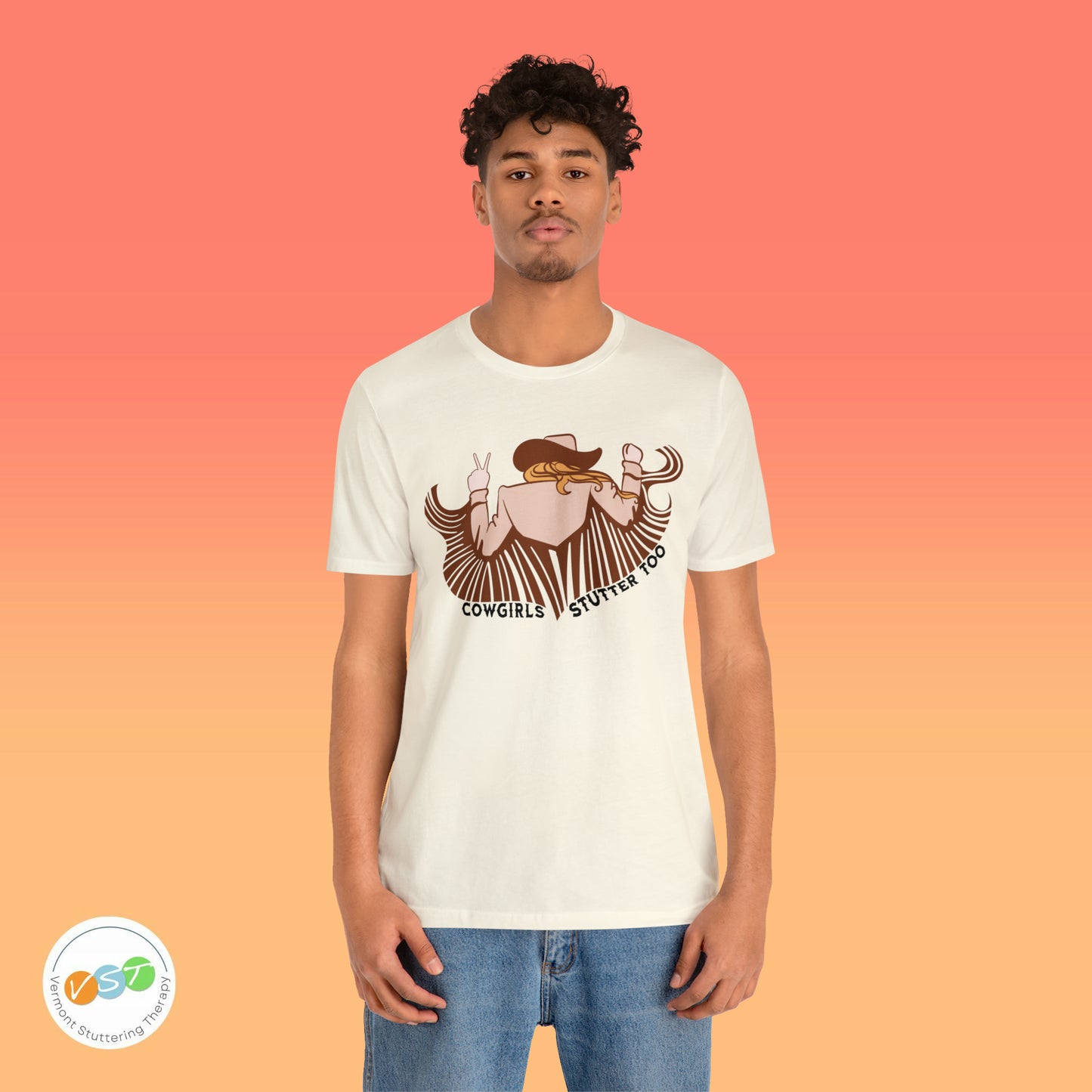 Cowgirls Stutter Too Stuttering T-shirt