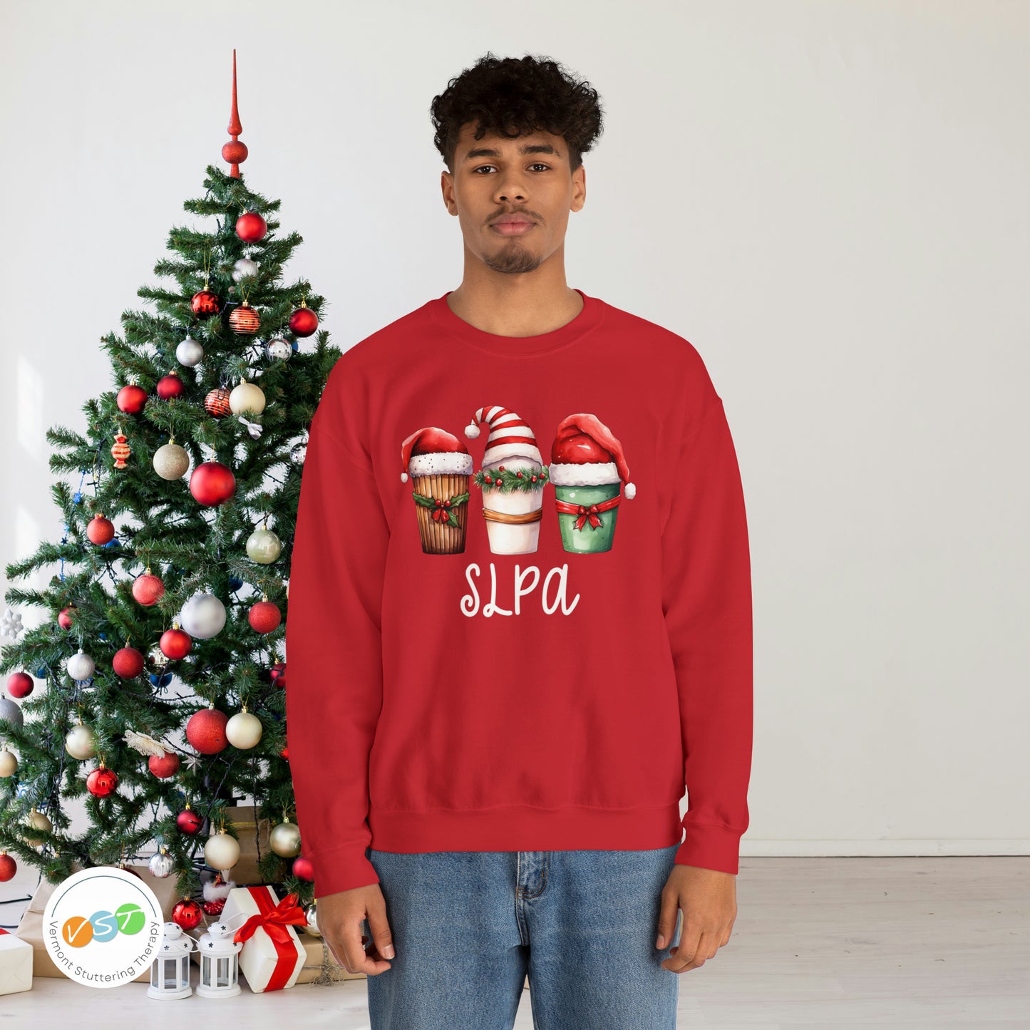 SLPA Latte Christmas Sweatshirt