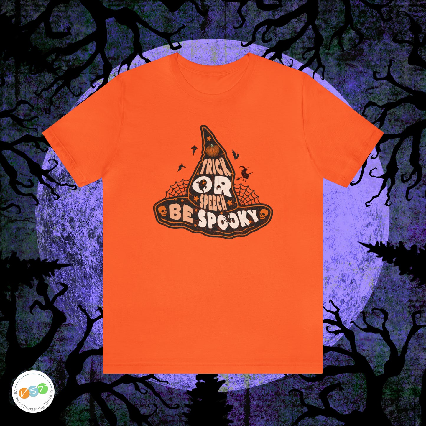 Trick or Speech Witch Hat SLP SLPA Halloween Shirt