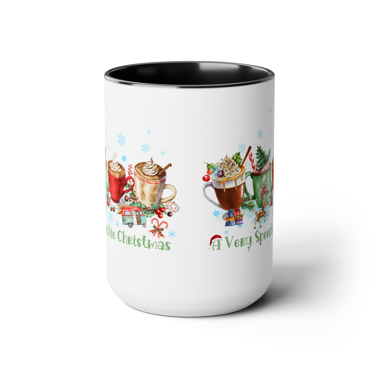A Very Speechie Christmas Coffee Mug Gift for SLP