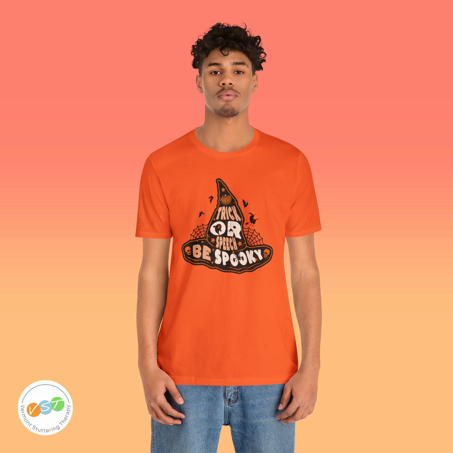 Trick or Speech Witch Hat SLP SLPA Halloween Shirt