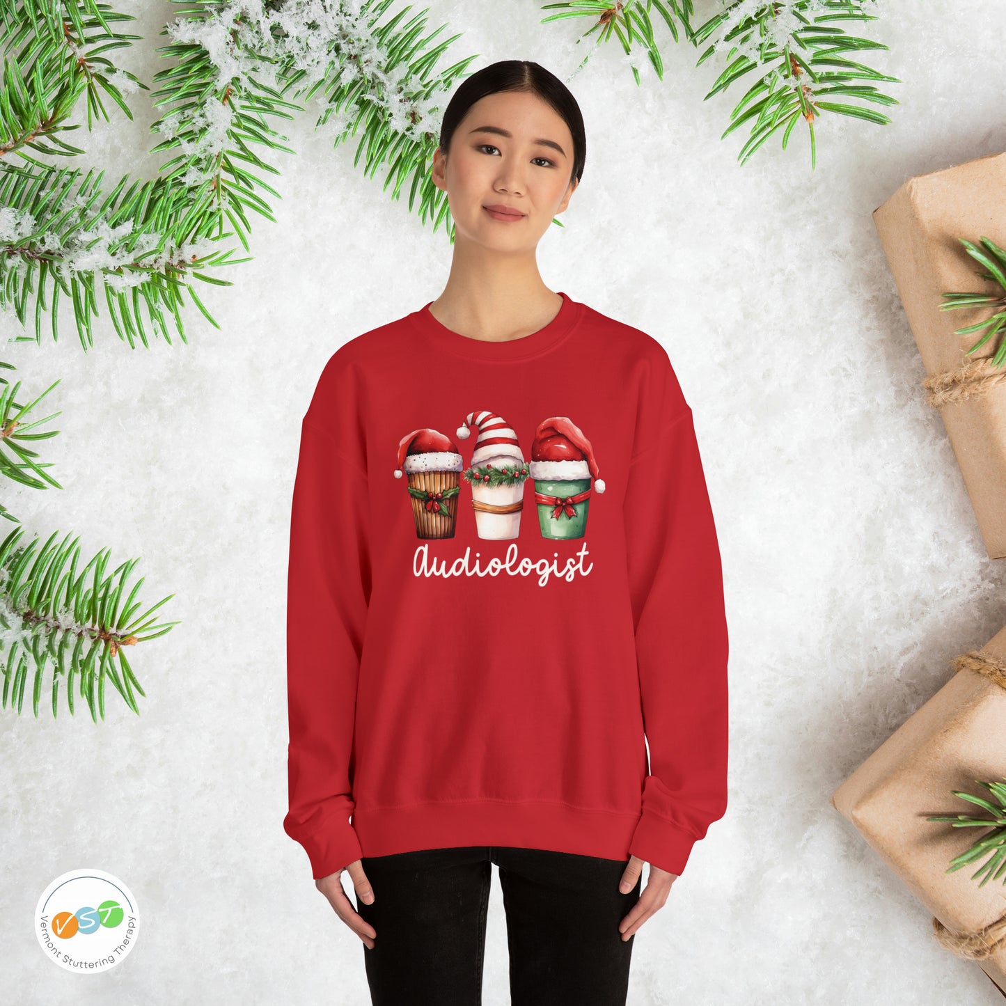 Audiologist Christmas Coffee Sweatshirt