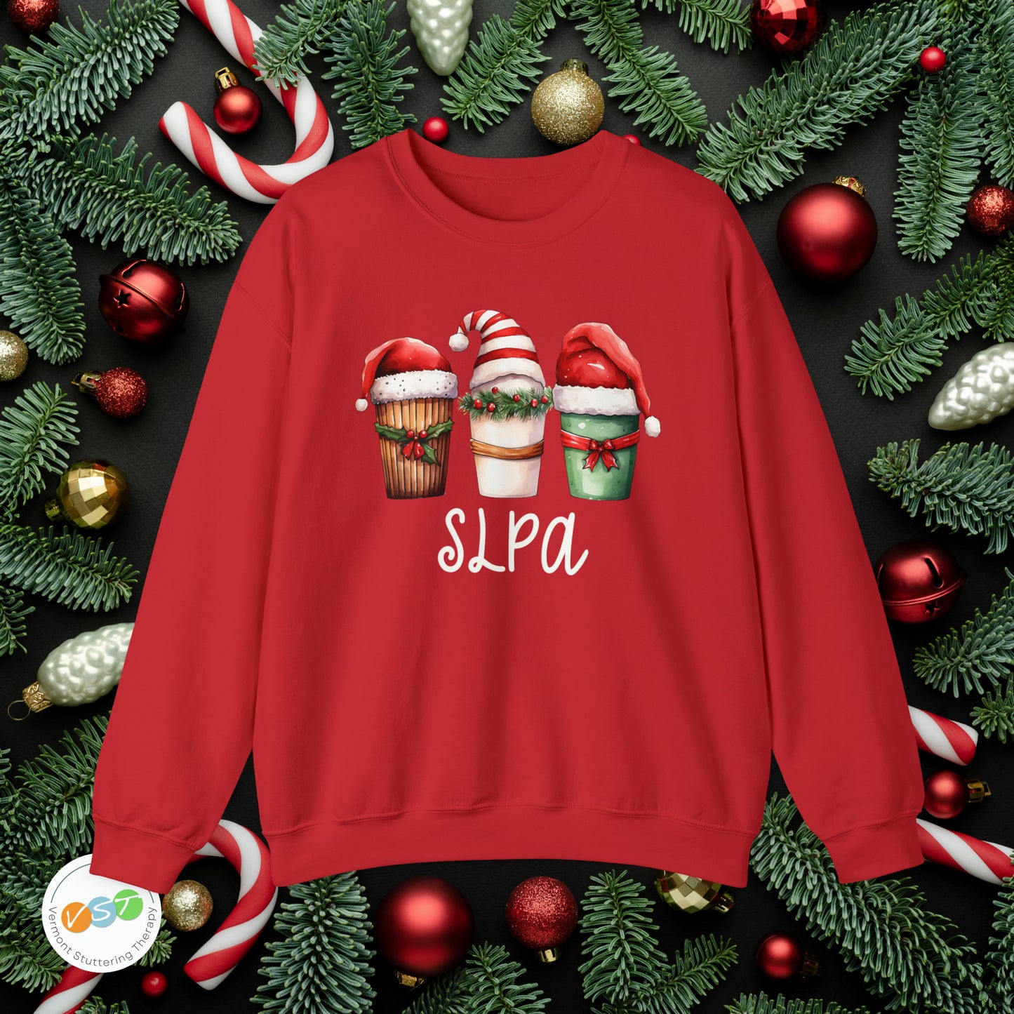 SLPA Latte Christmas Sweatshirt