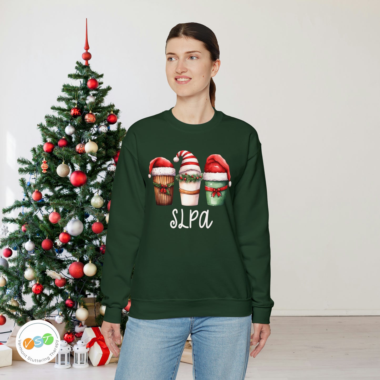 SLPA Latte Christmas Sweatshirt
