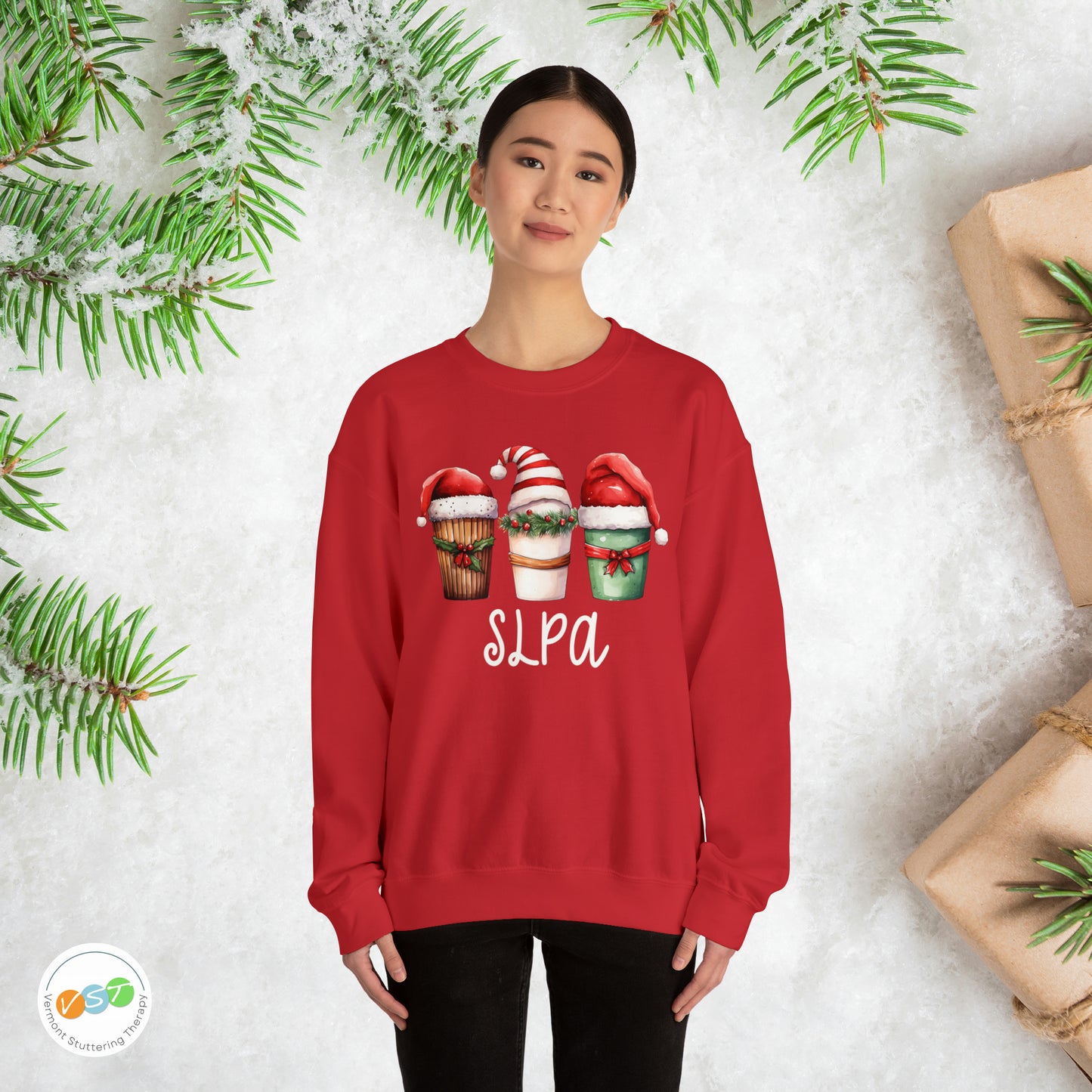 SLPA Latte Christmas Sweatshirt
