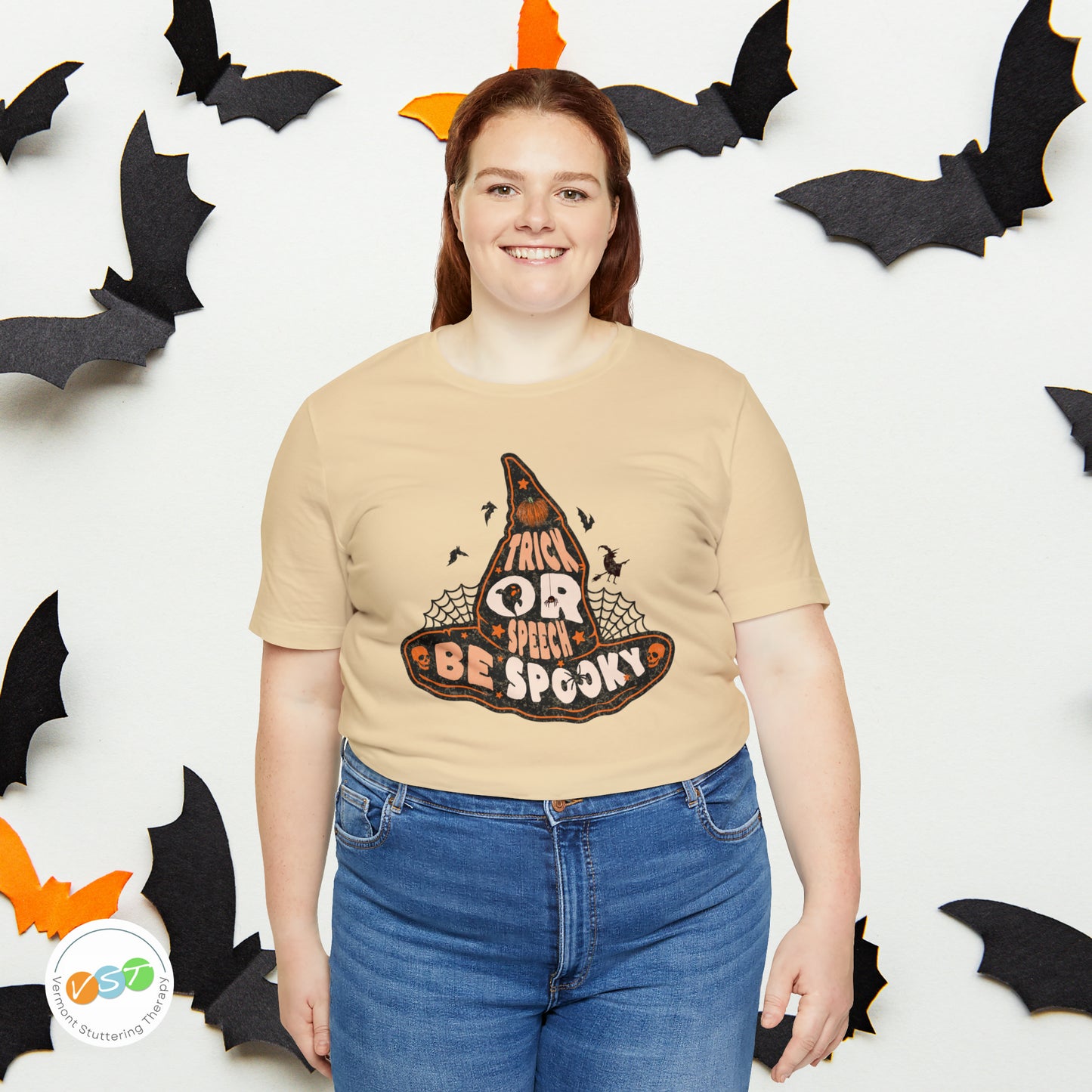 Trick or Speech Witch Hat SLP SLPA Halloween Shirt
