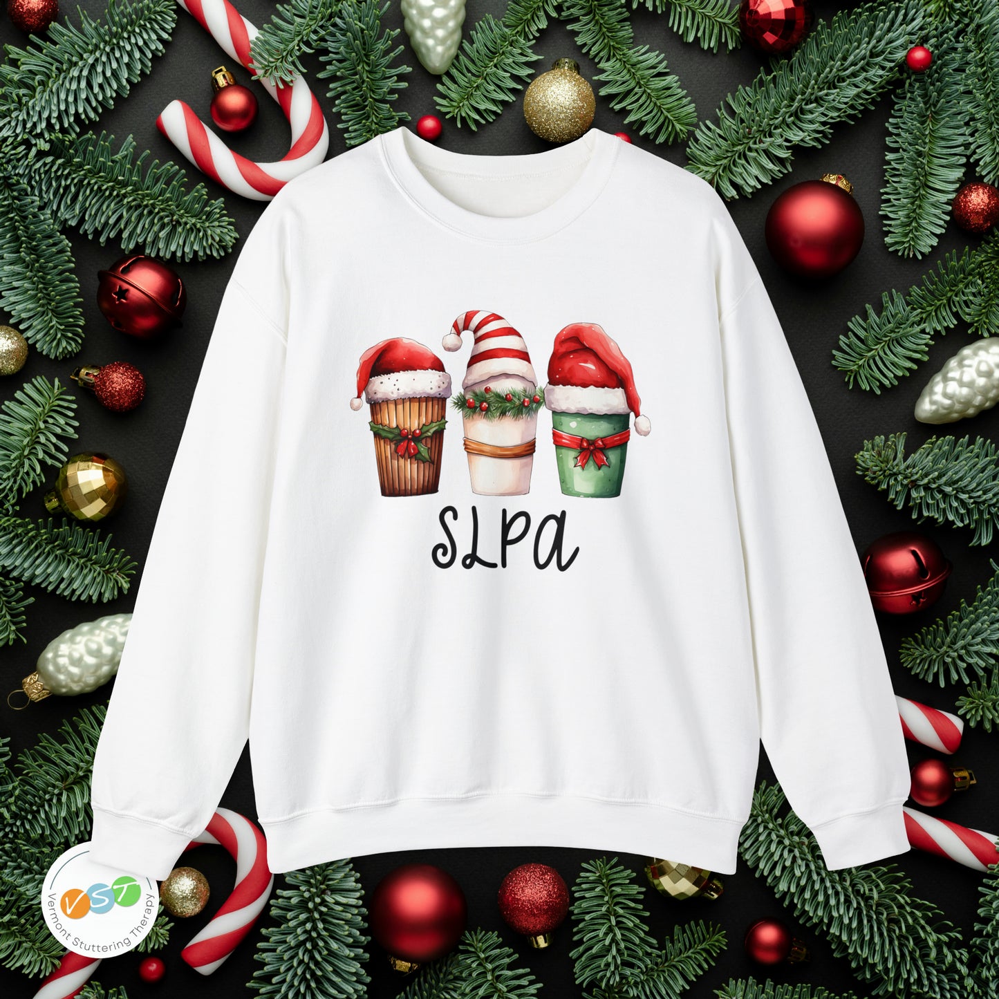 SLPA Latte Christmas Sweatshirt