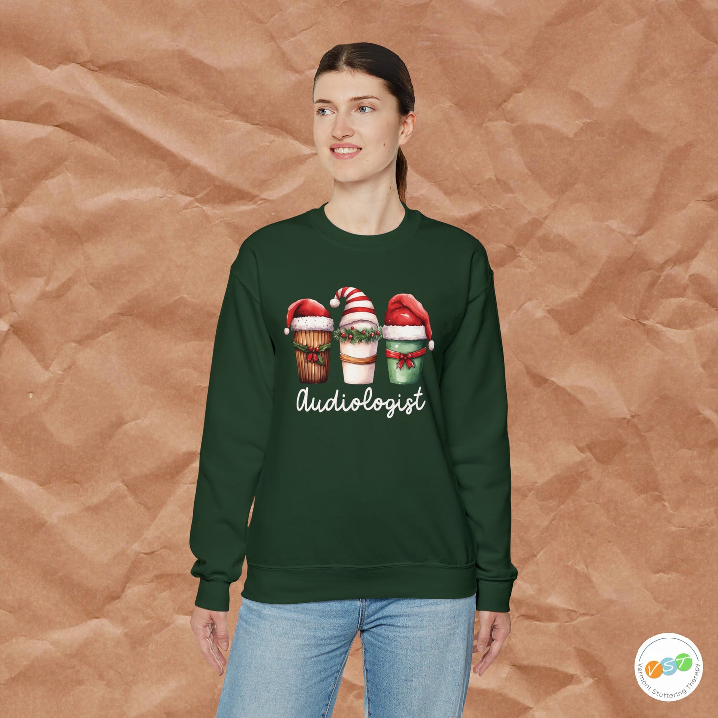 Audiologist Christmas Coffee Sweatshirt