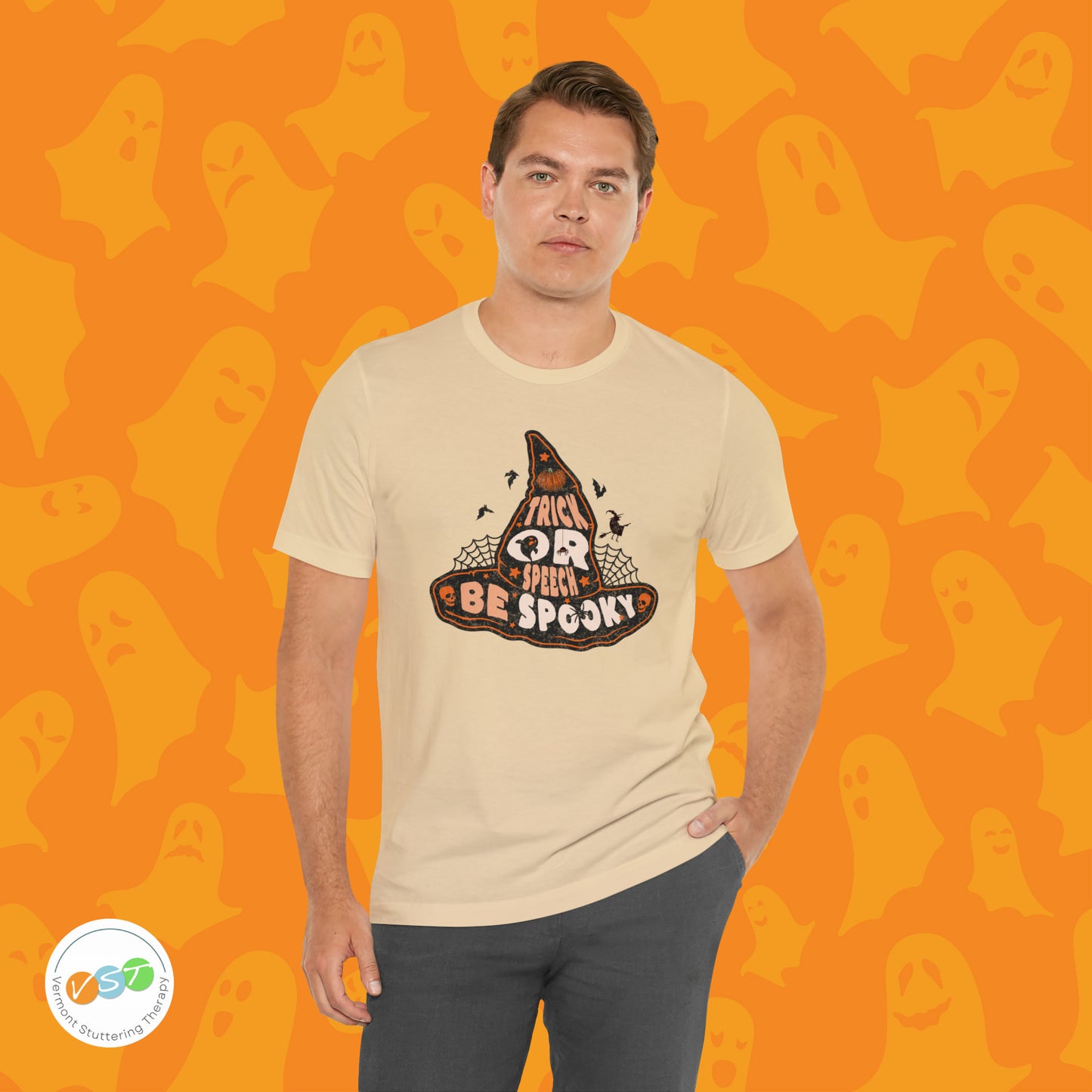 Trick or Speech Witch Hat SLP SLPA Halloween Shirt