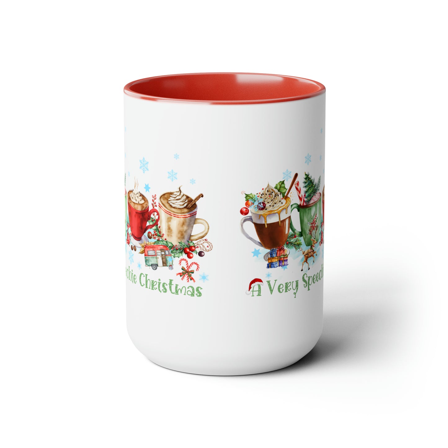 A Very Speechie Christmas Coffee Mug Gift for SLP