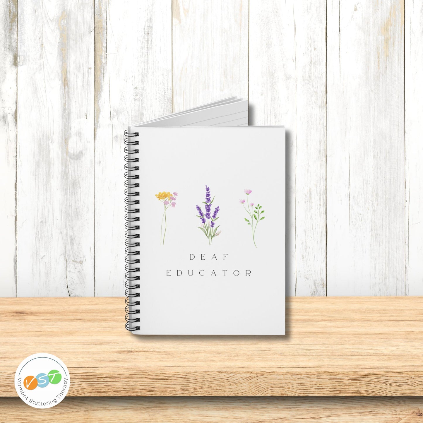 Deaf Educator Notebook - Spiral Ruled