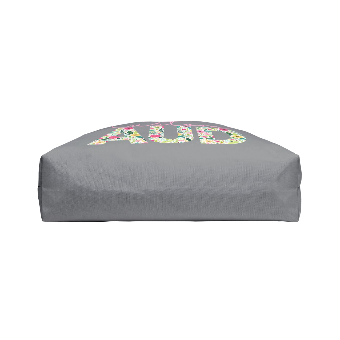Custom Retro Floral AuD Weekender Tote Bag