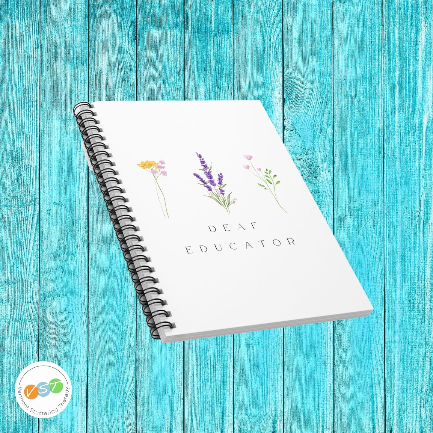 Deaf Educator Notebook - Spiral Ruled