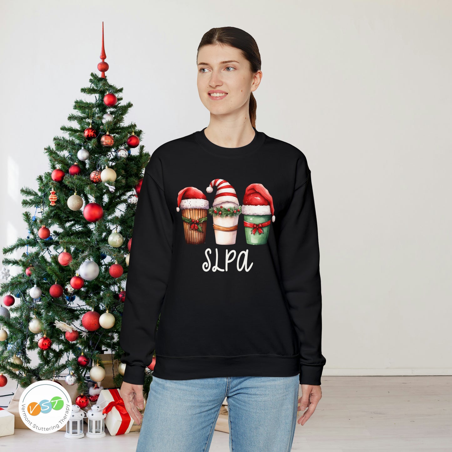 SLPA Latte Christmas Sweatshirt