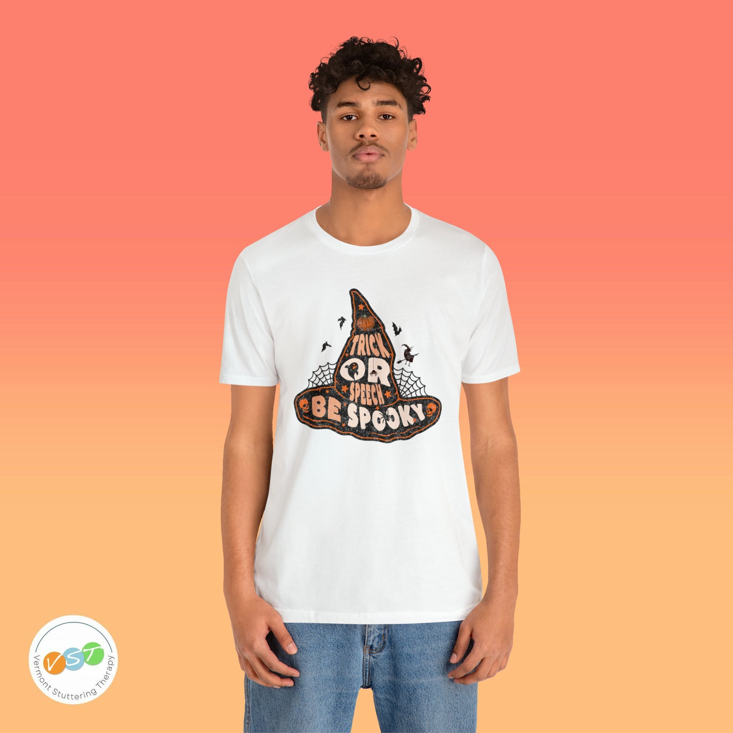 Trick or Speech Witch Hat SLP SLPA Halloween Shirt