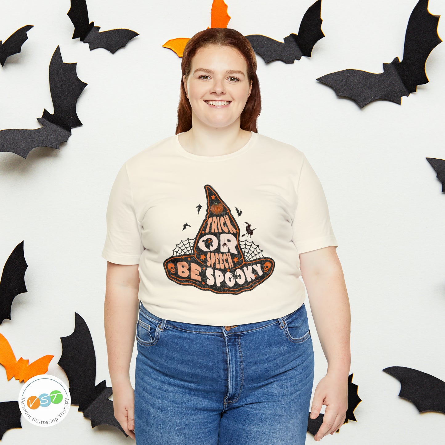 Trick or Speech Witch Hat SLP SLPA Halloween Shirt