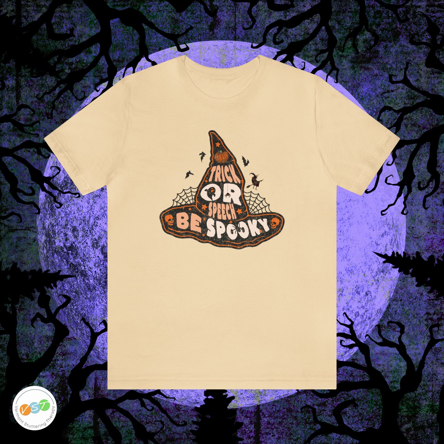 Trick or Speech Witch Hat SLP SLPA Halloween Shirt