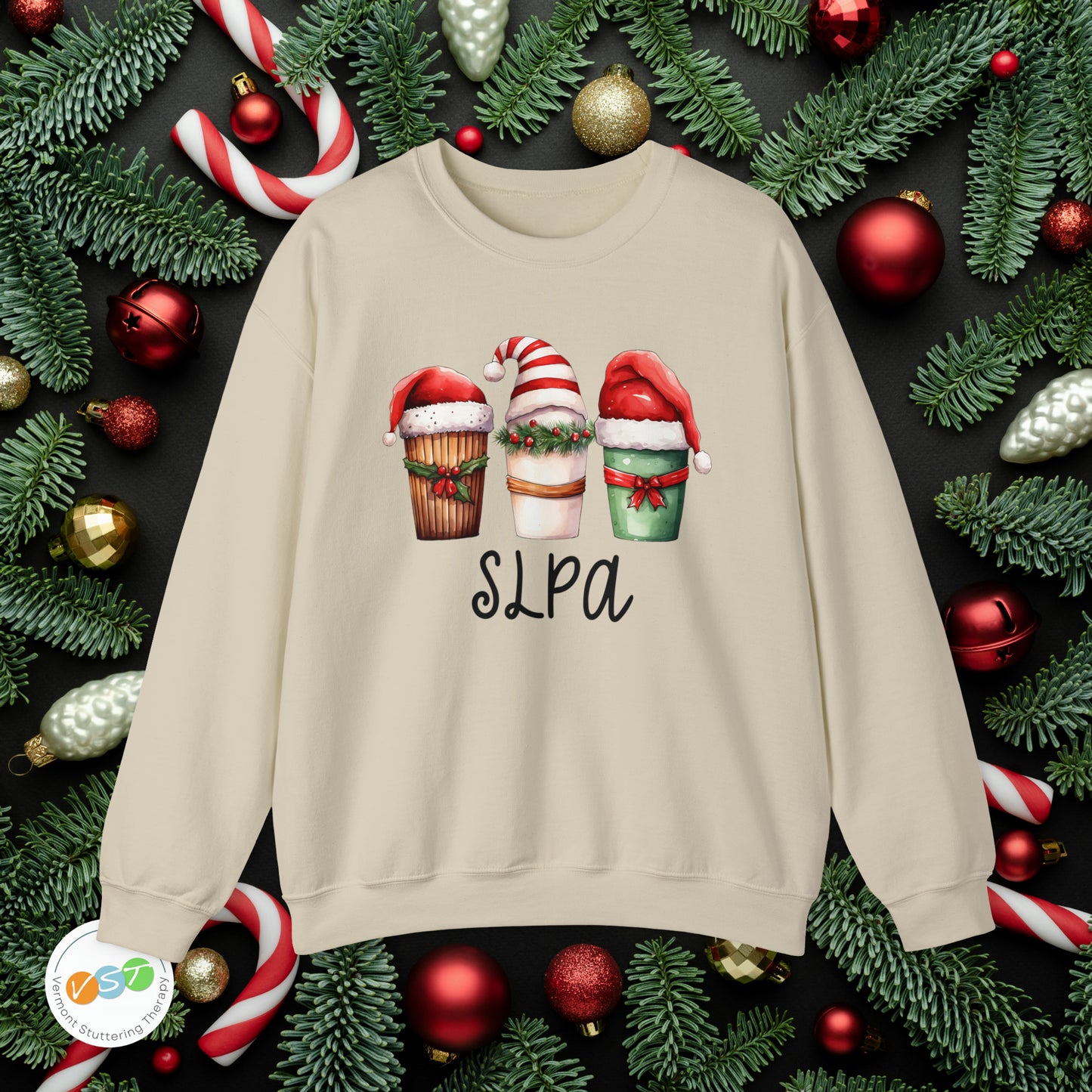 SLPA Latte Christmas Sweatshirt