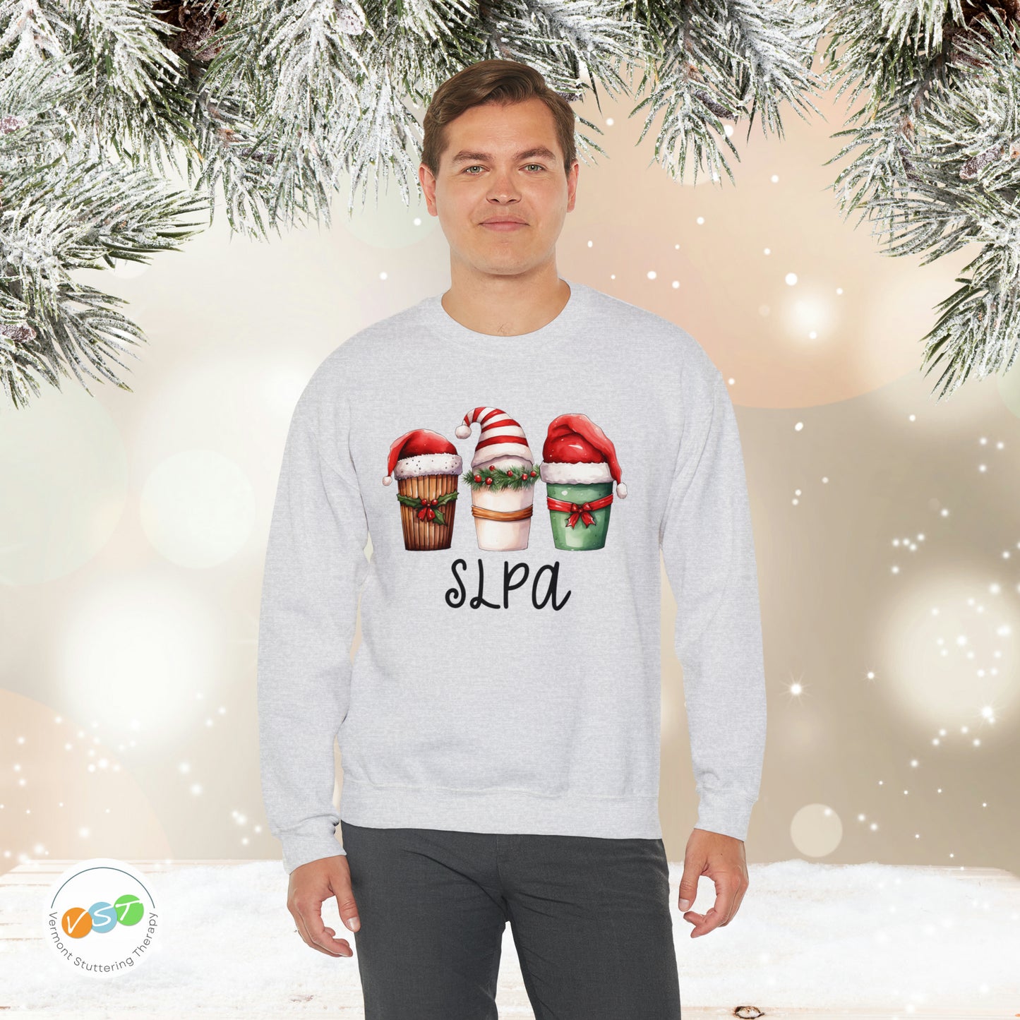 SLPA Latte Christmas Sweatshirt