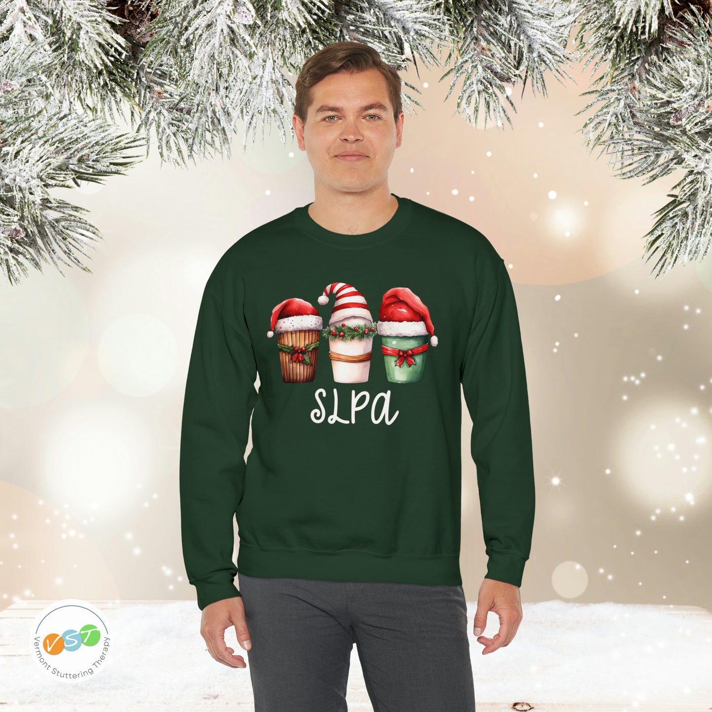 SLPA Latte Christmas Sweatshirt