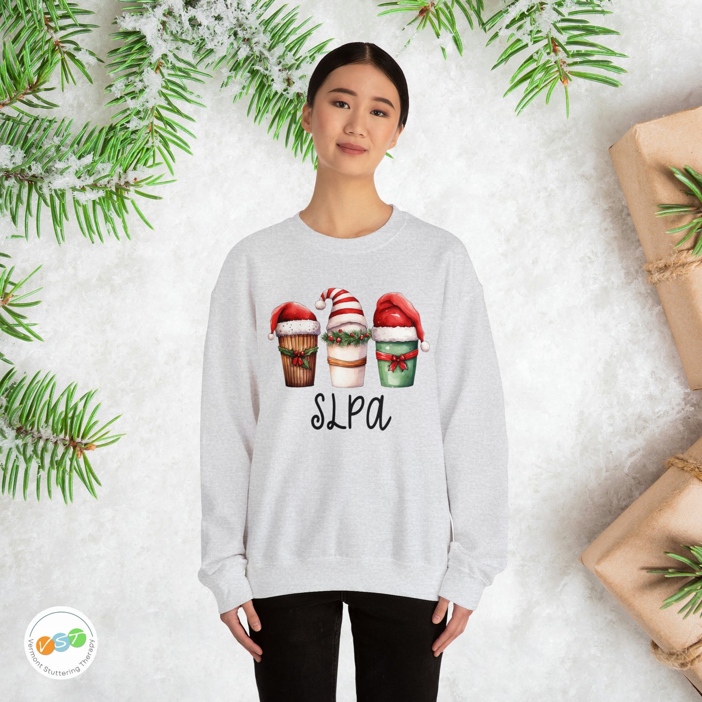 SLPA Latte Christmas Sweatshirt