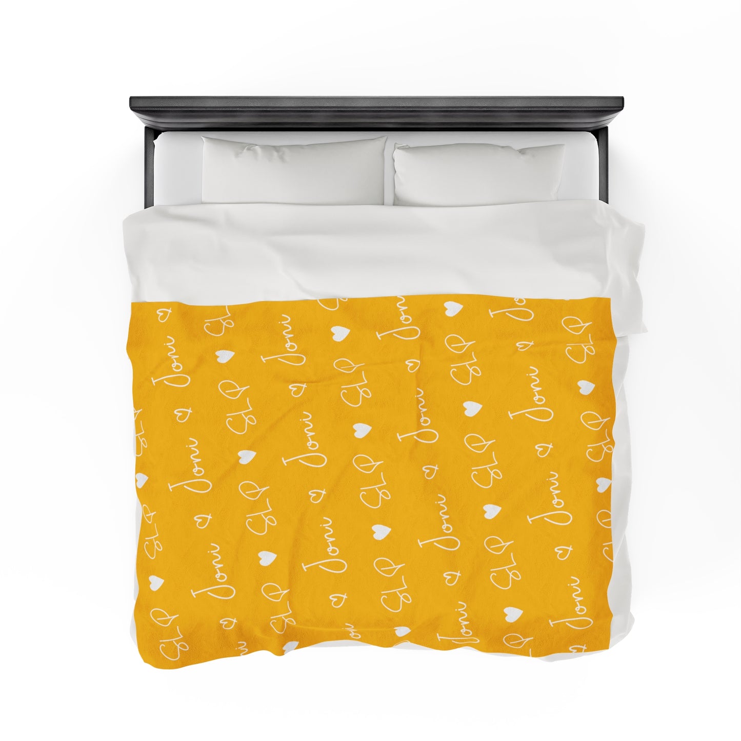 Custom Velveteen Plush Blanket for SLP