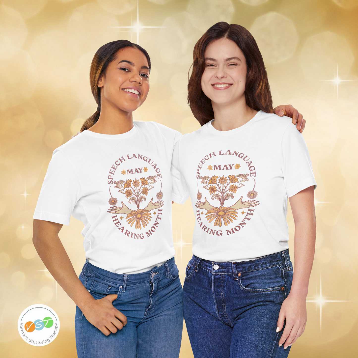 Boho Speech Language Hearing Month Tshirt for SLP