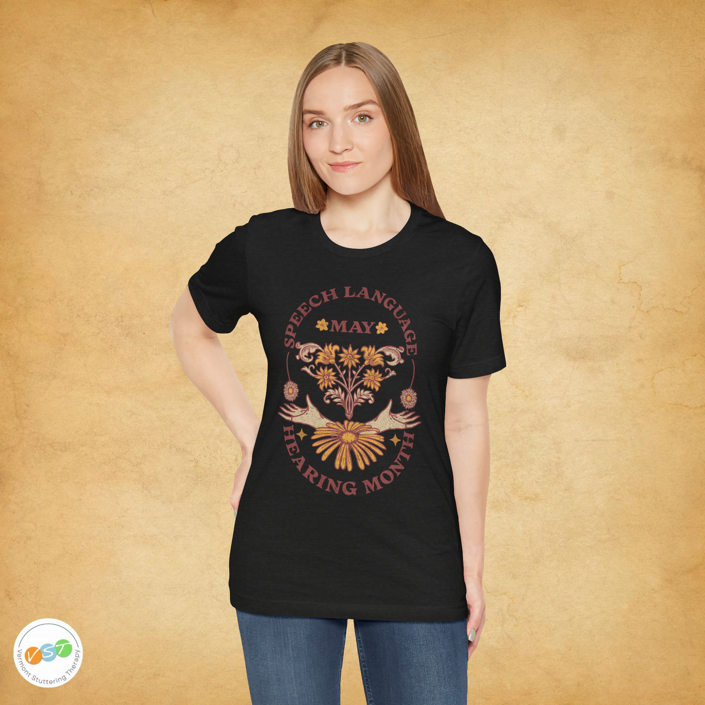 Boho Speech Language Hearing Month Tshirt for SLP