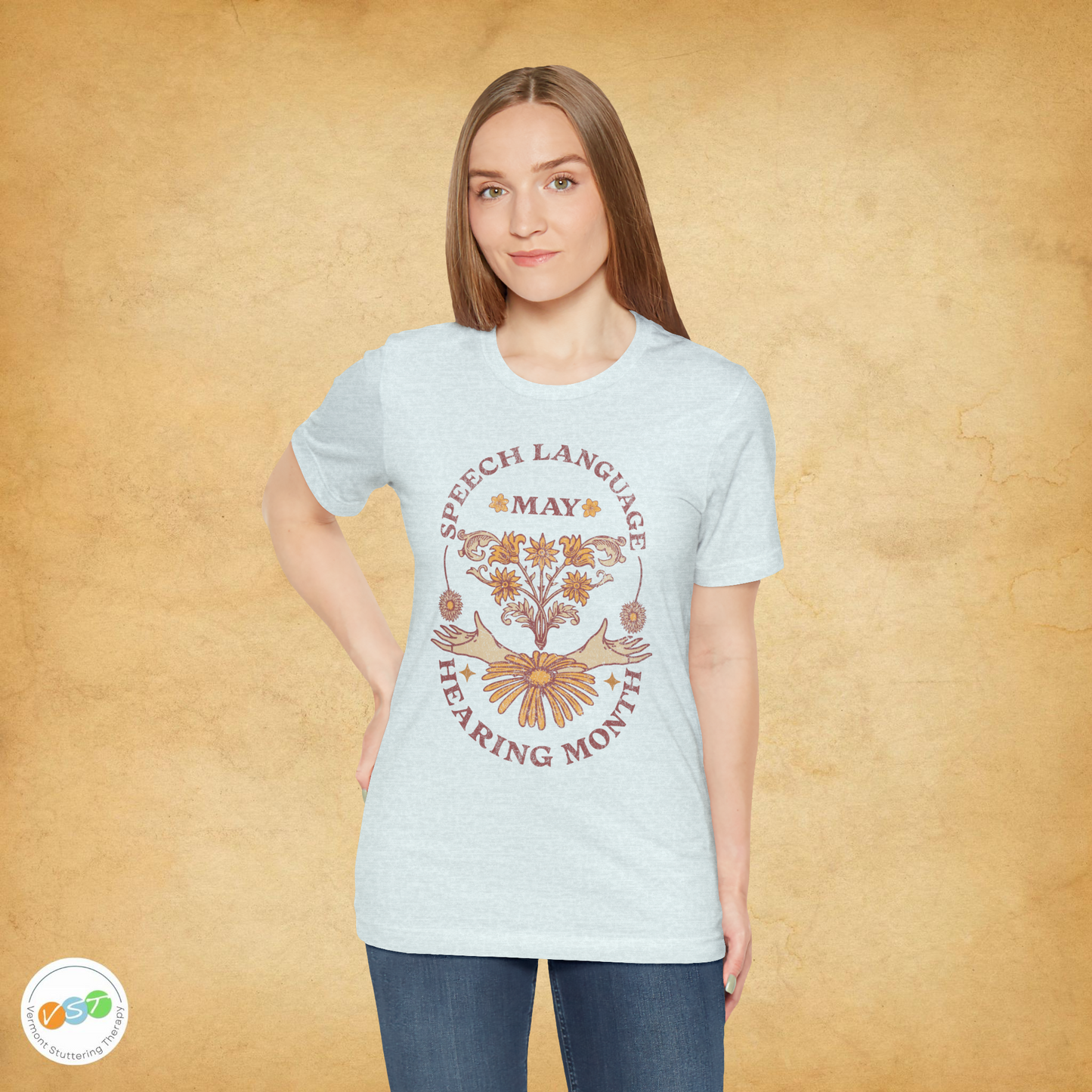 Boho Speech Language Hearing Month Tshirt for SLP