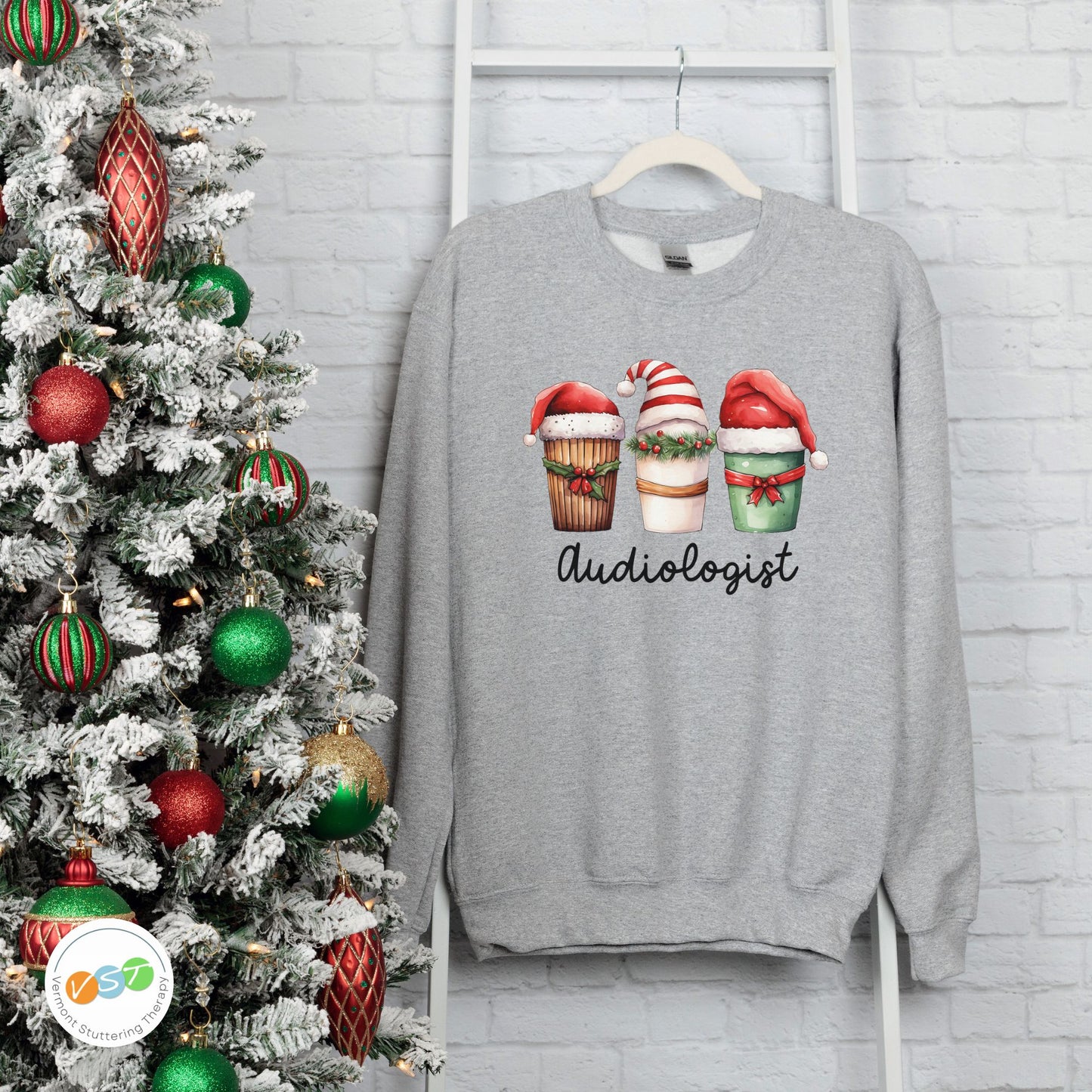 Audiologist Christmas Coffee Sweatshirt