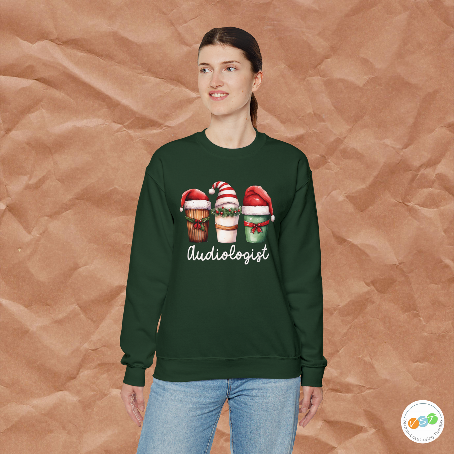 Audiologist Christmas Coffee Sweatshirt