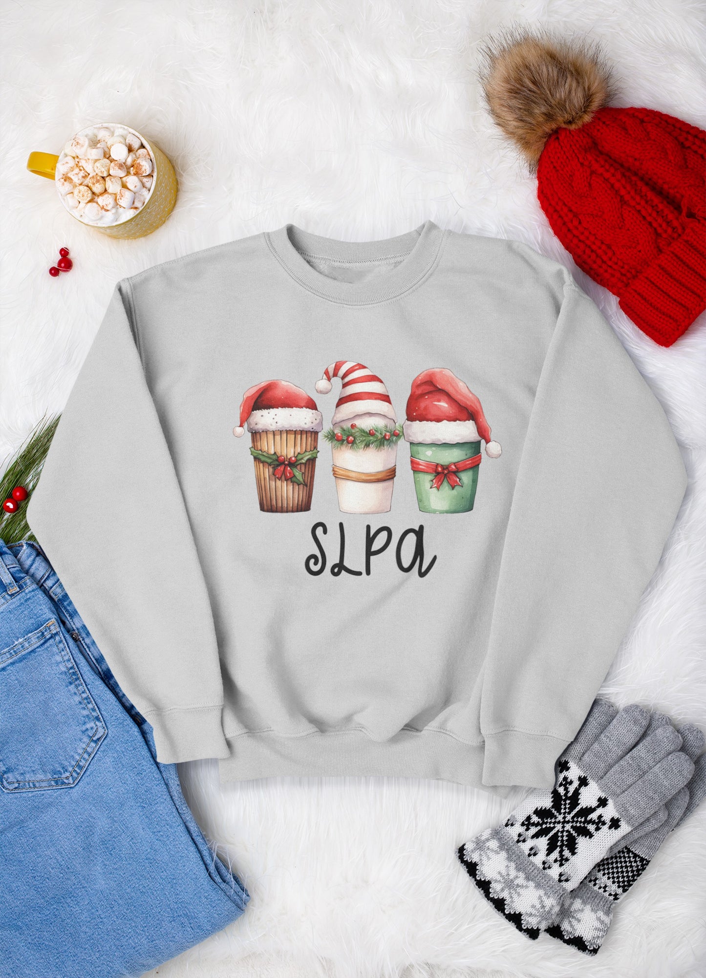 SLPA Latte Christmas Sweatshirt