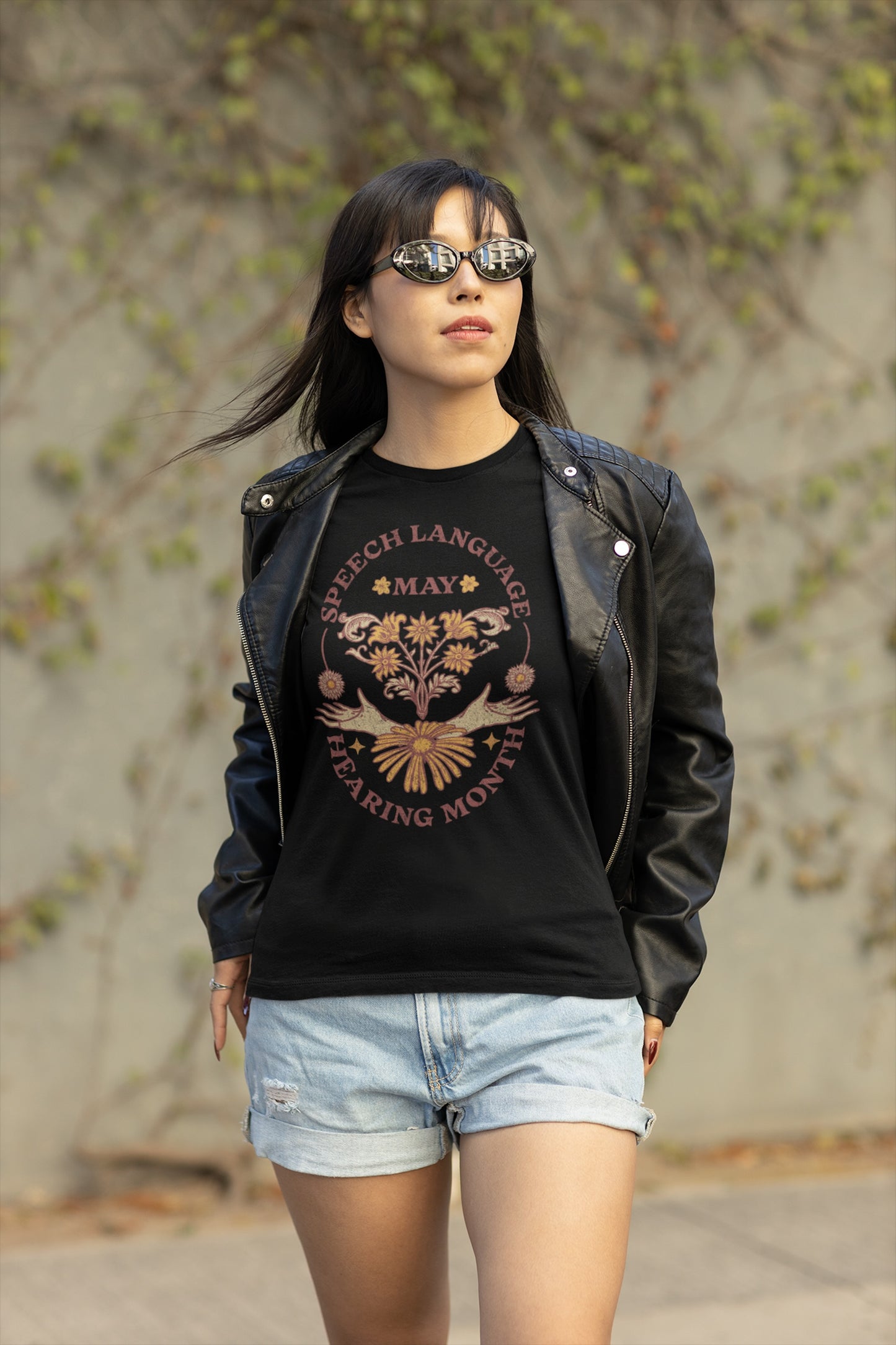 Boho Speech Language Hearing Month Tshirt for SLP