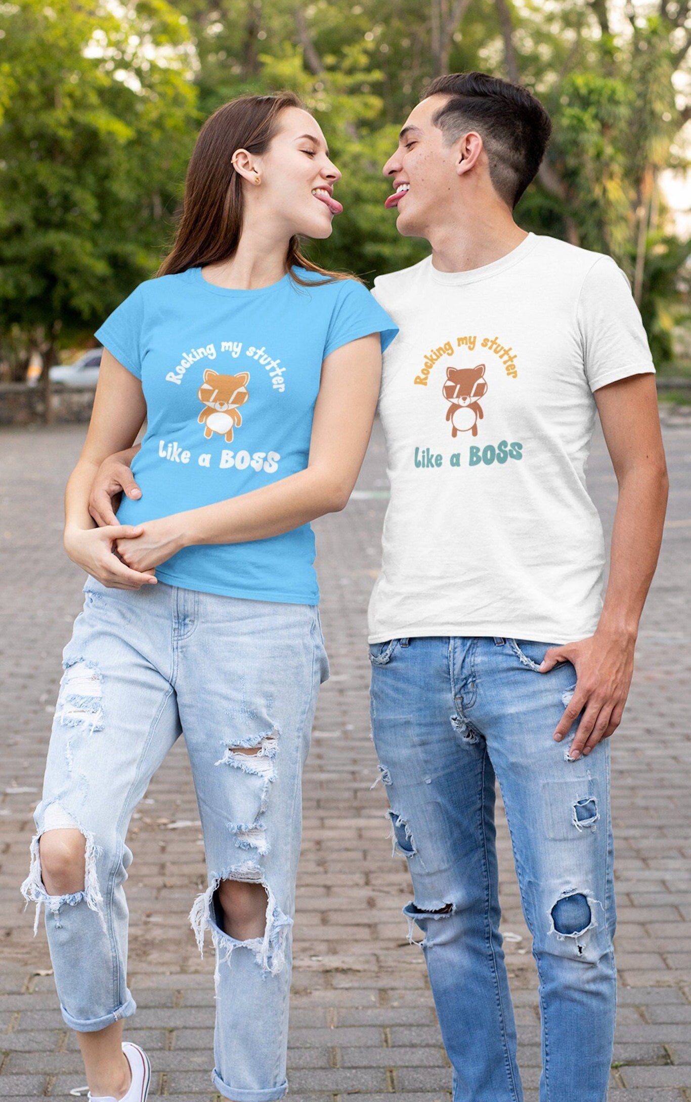 Red Panda Stutter Like a Boss Unisex T-Shirt
