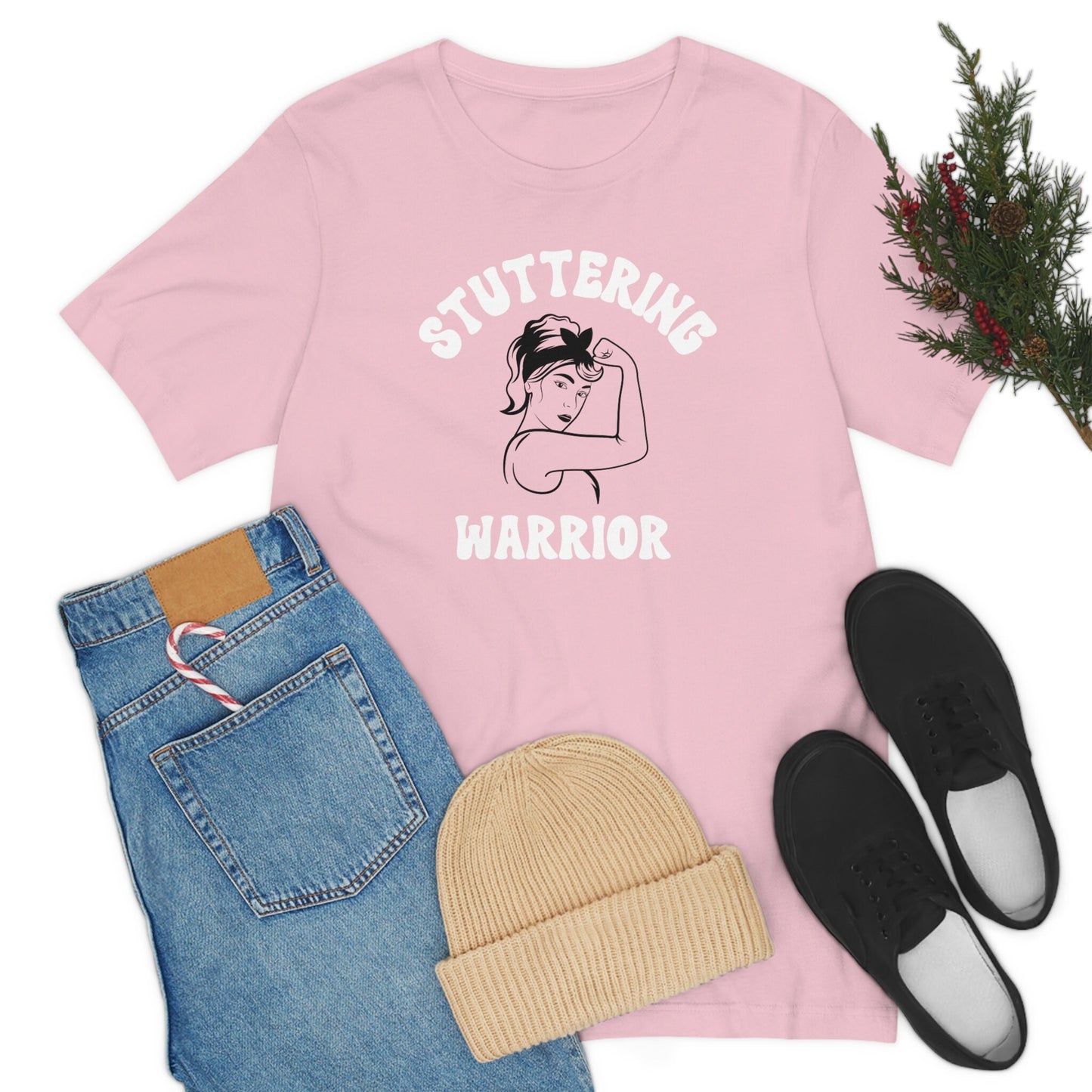 Stuttering Warrior Retro Unisex T-Shirt