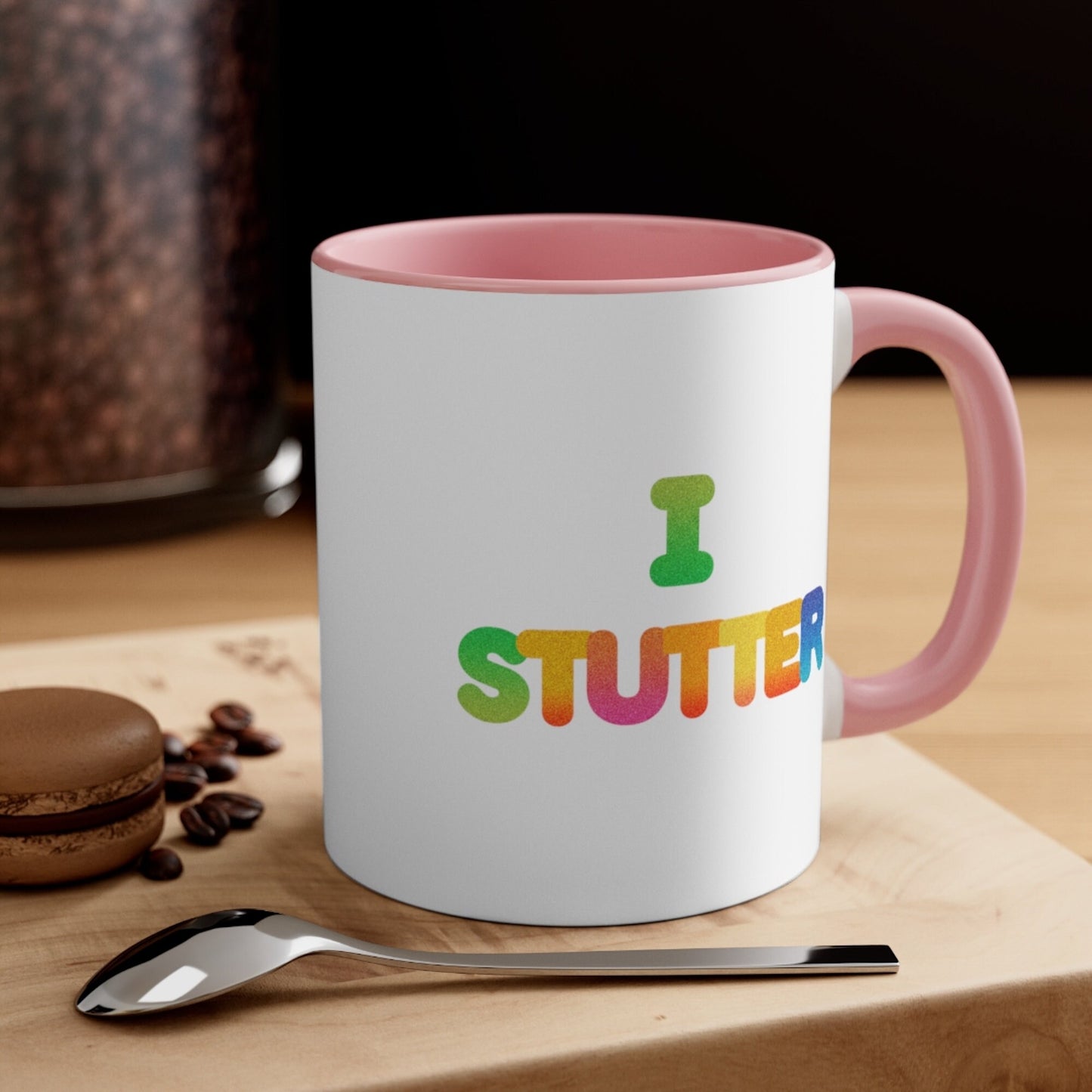 I Stutter 11oz Two-Tone Mug