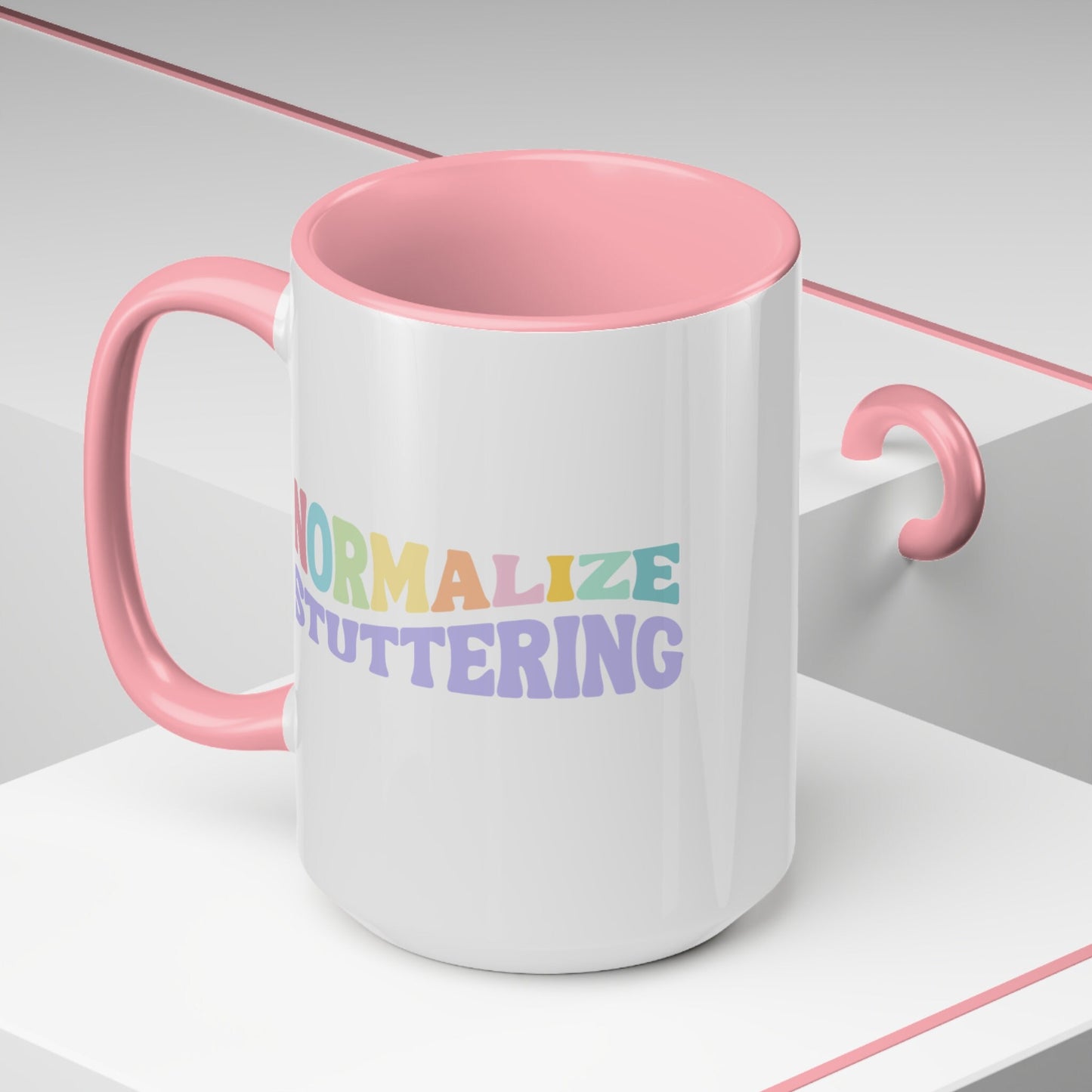 Normalize Stuttering Retro Wave Coffee Mug 11 or 15oz