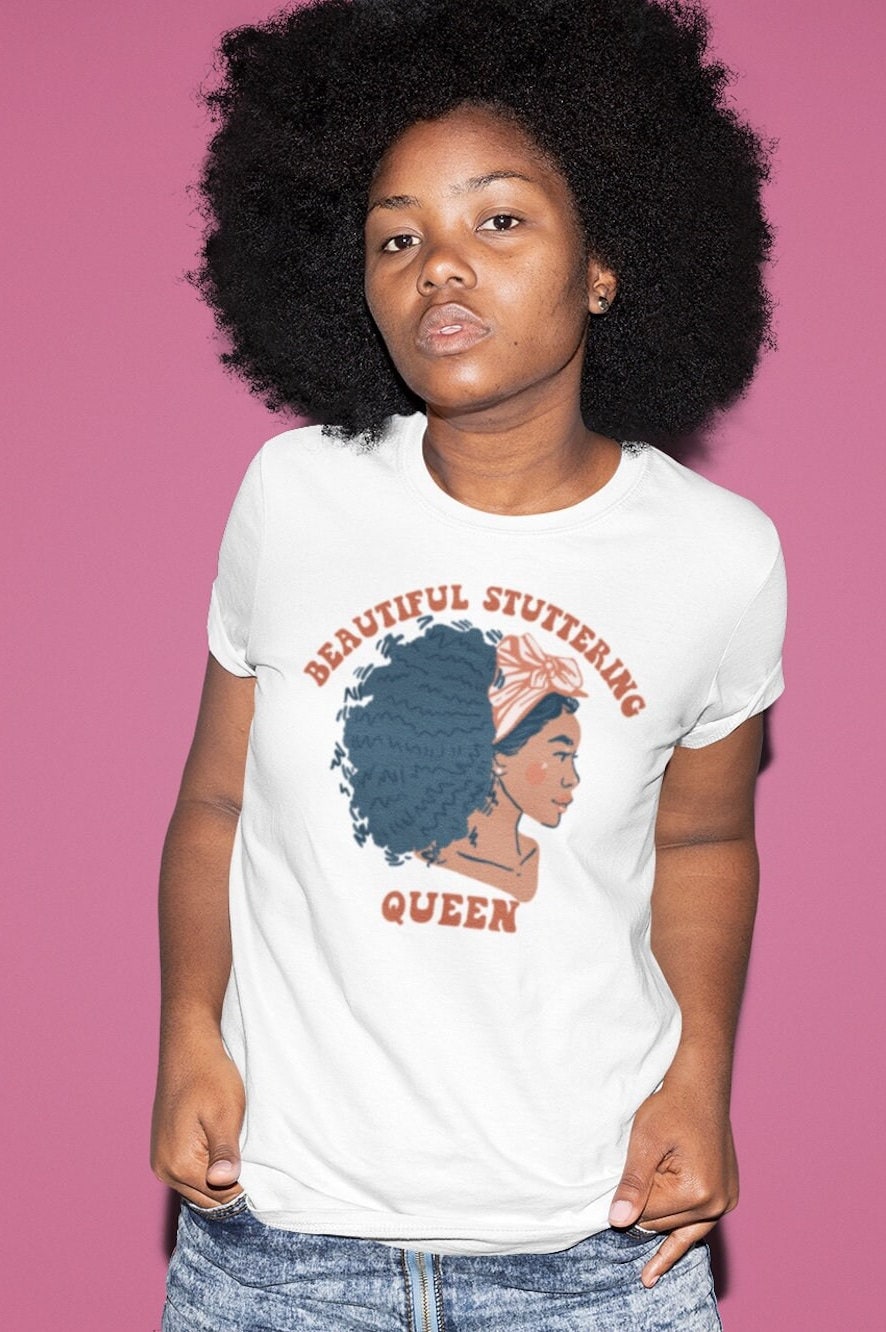 Beautiful Stuttering Queen Retro Shirt