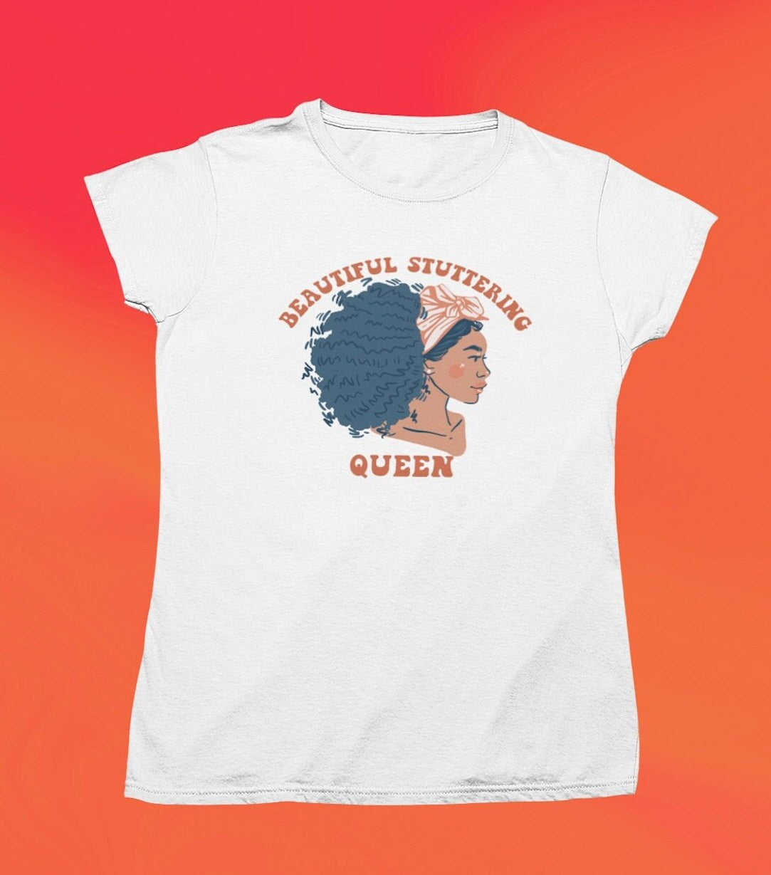 Beautiful Stuttering Queen Retro Shirt
