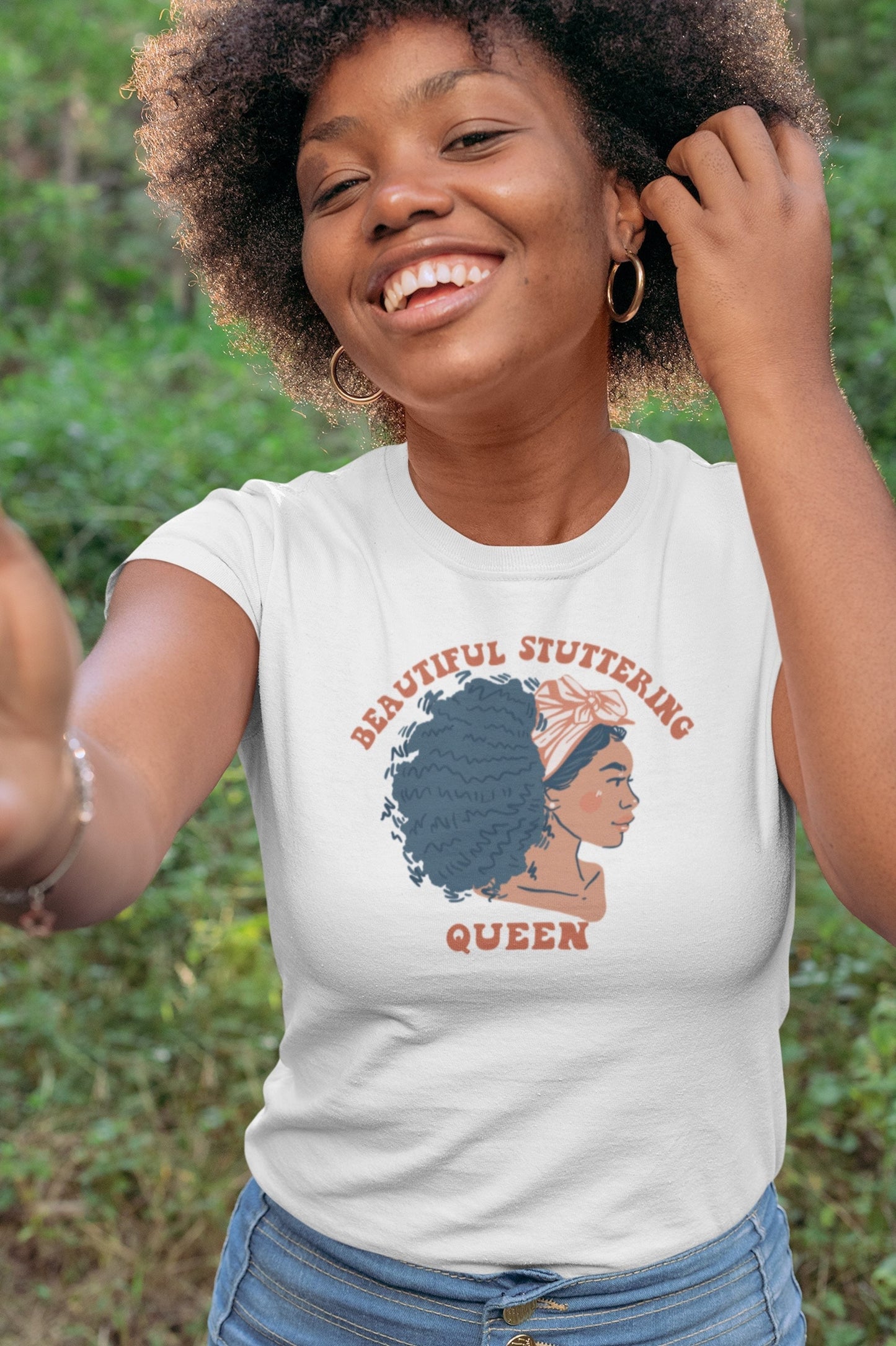 Beautiful Stuttering Queen Retro Shirt