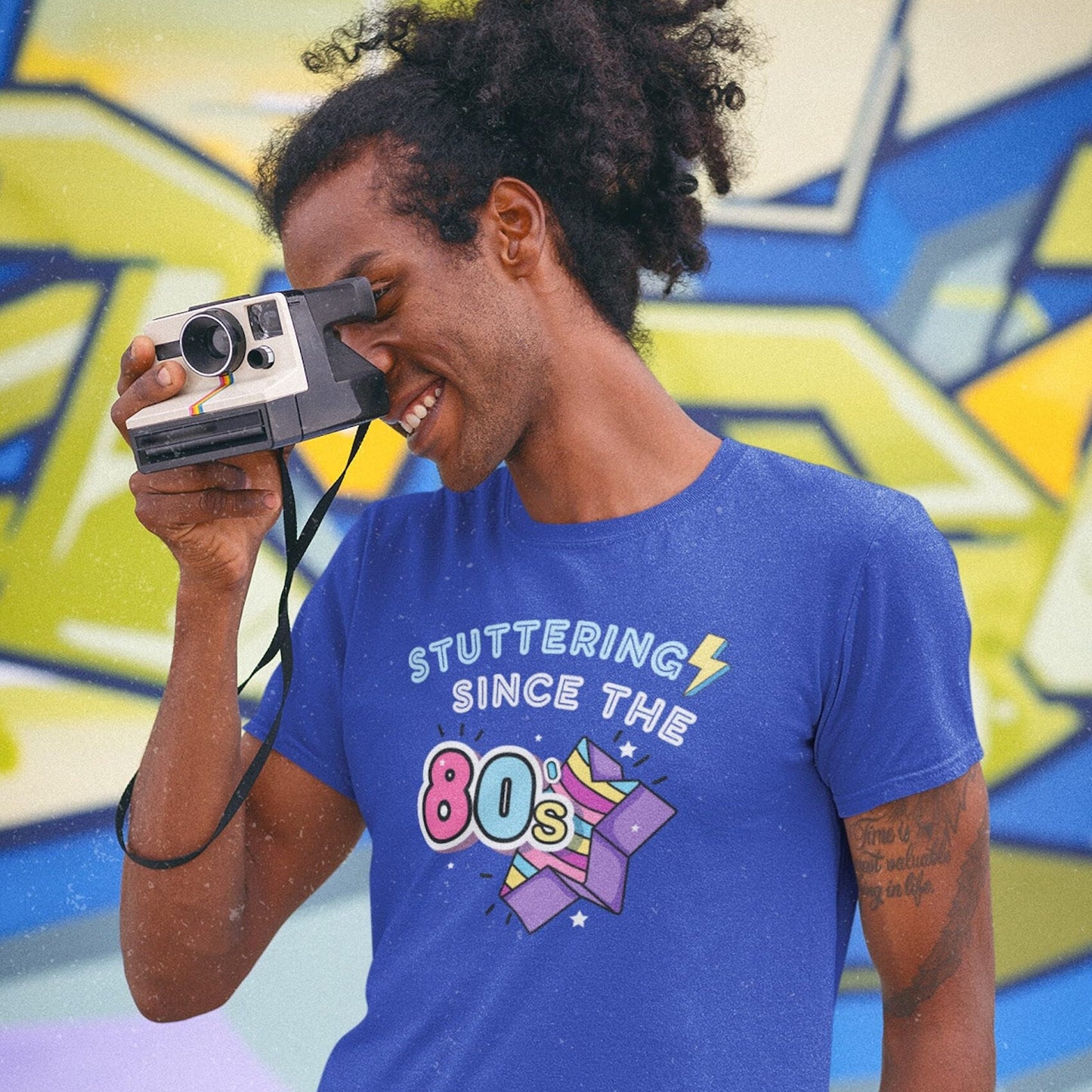 Retro Stuttering Since the 80s Unisex T-Shirt