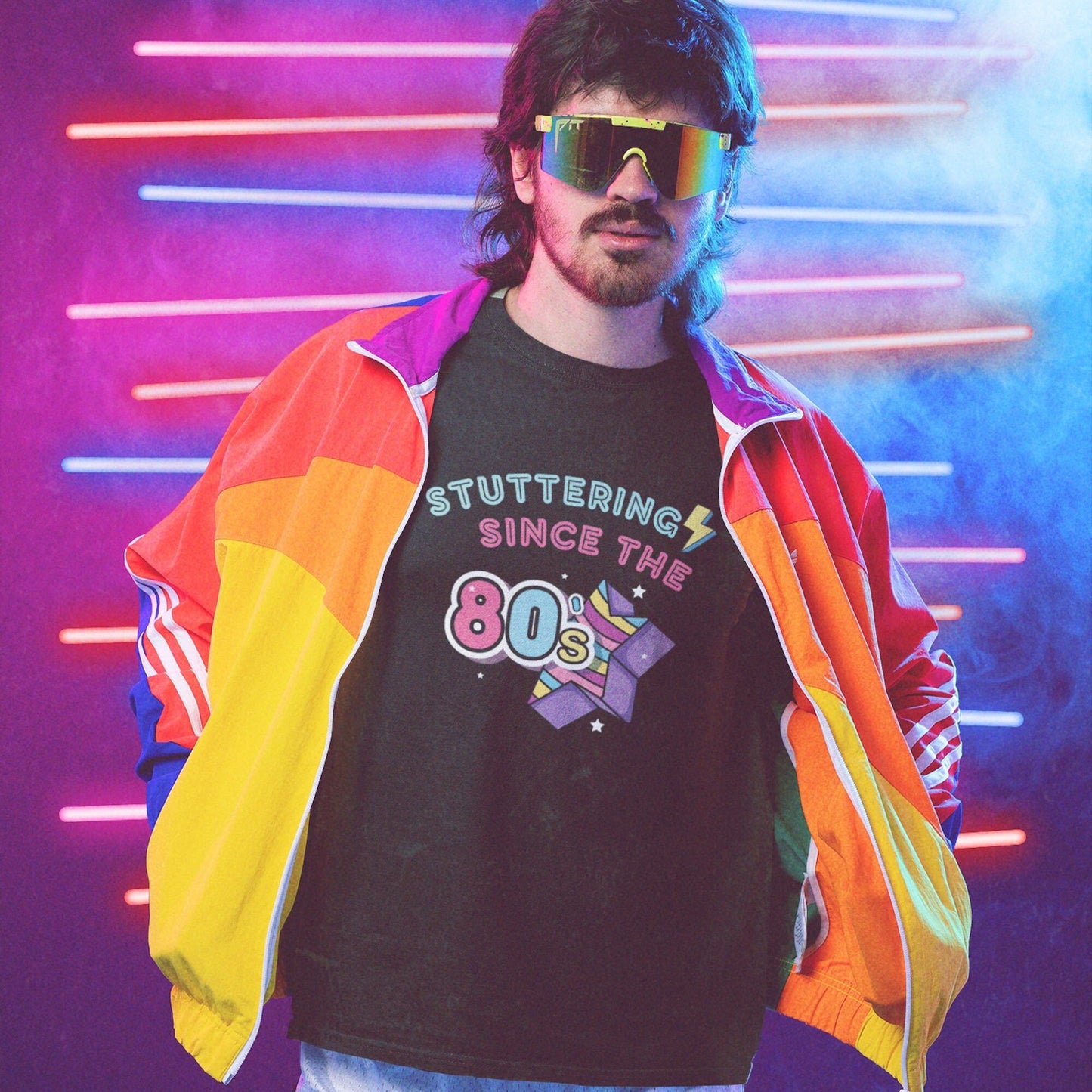 Retro Stuttering Since the 80s Unisex T-Shirt