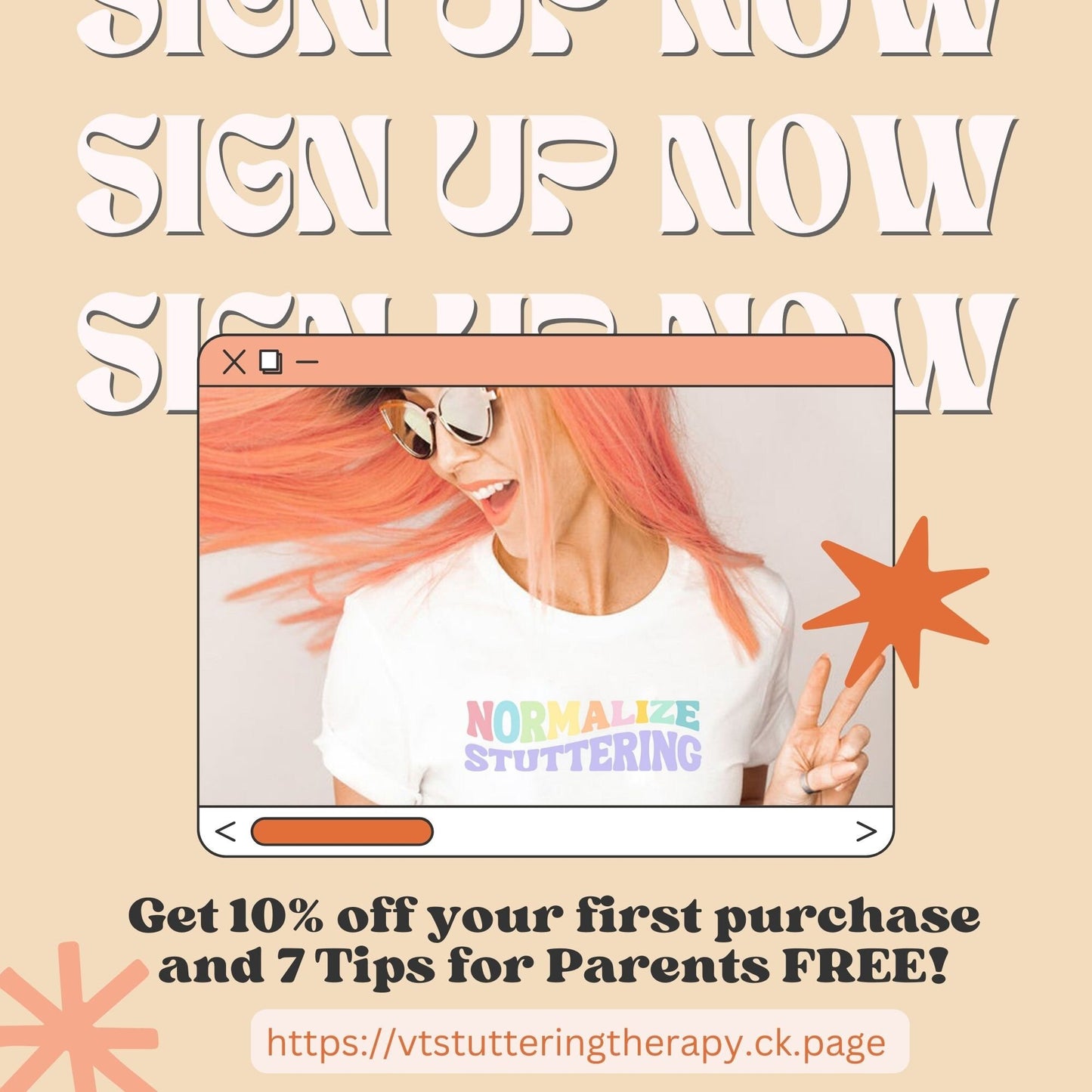 It's OK to Stutter Tie Dye T-shirt