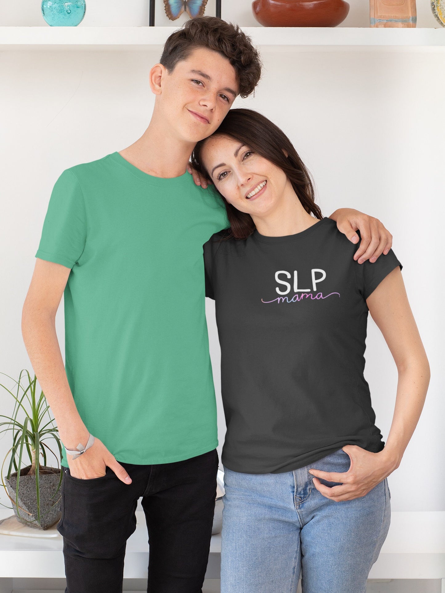 SLP Mama Mother's Day Shirt for Speech Pathologist Mom
