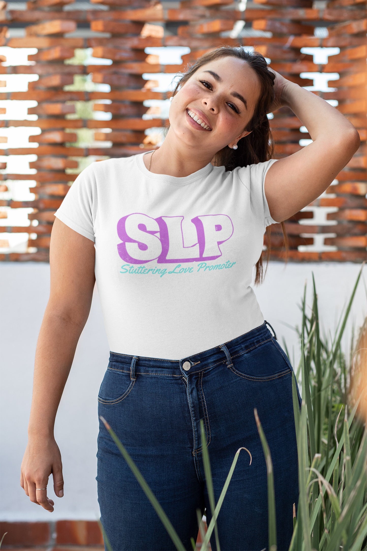 SLP Stuttering Stuttering Love Promoter T-shirt
