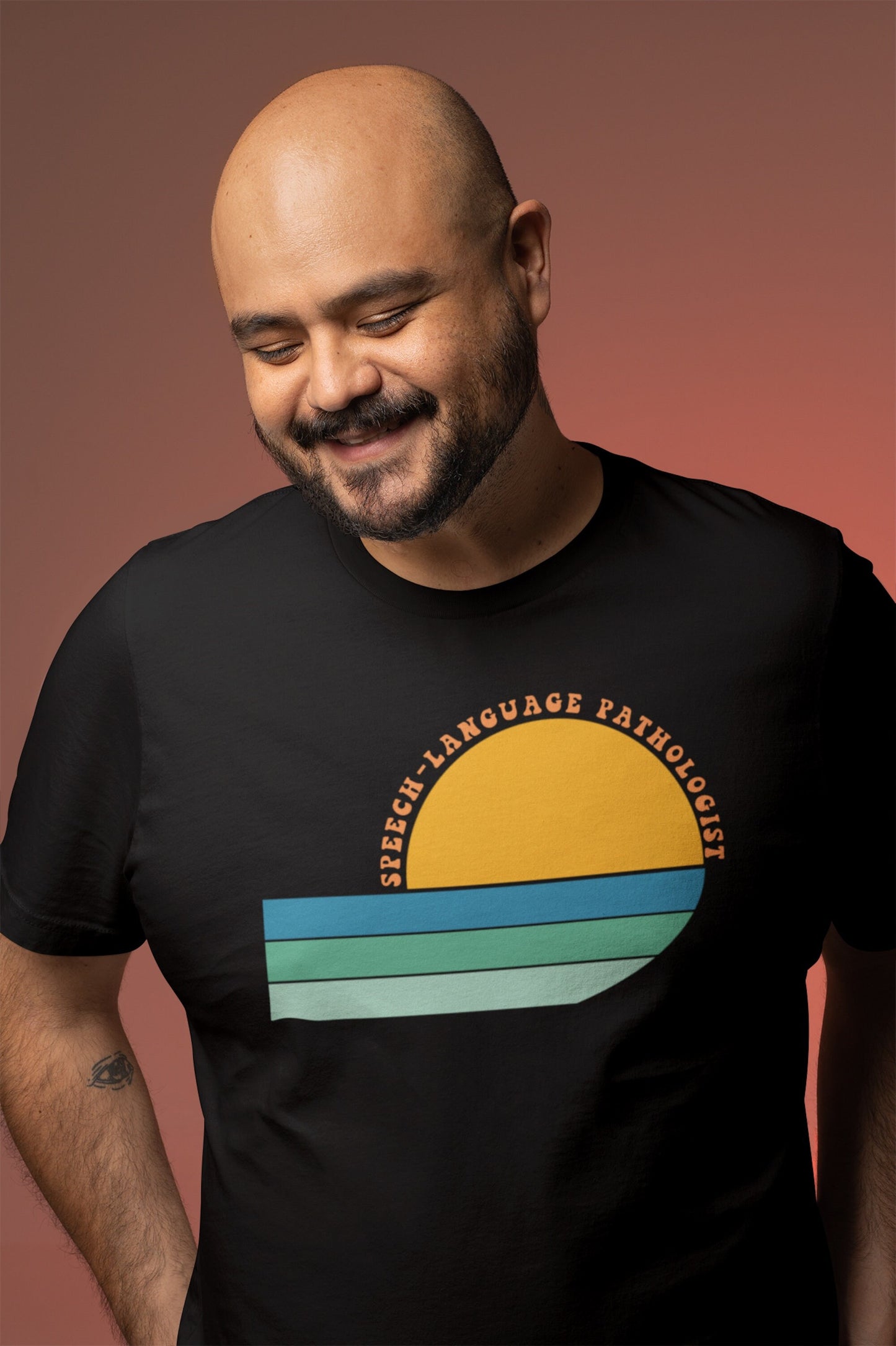Speech-Language Pathologist Retro Sun T-Shirt