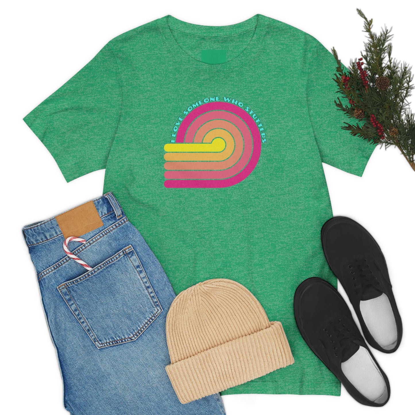 I love Someone who Stutters T-shirt