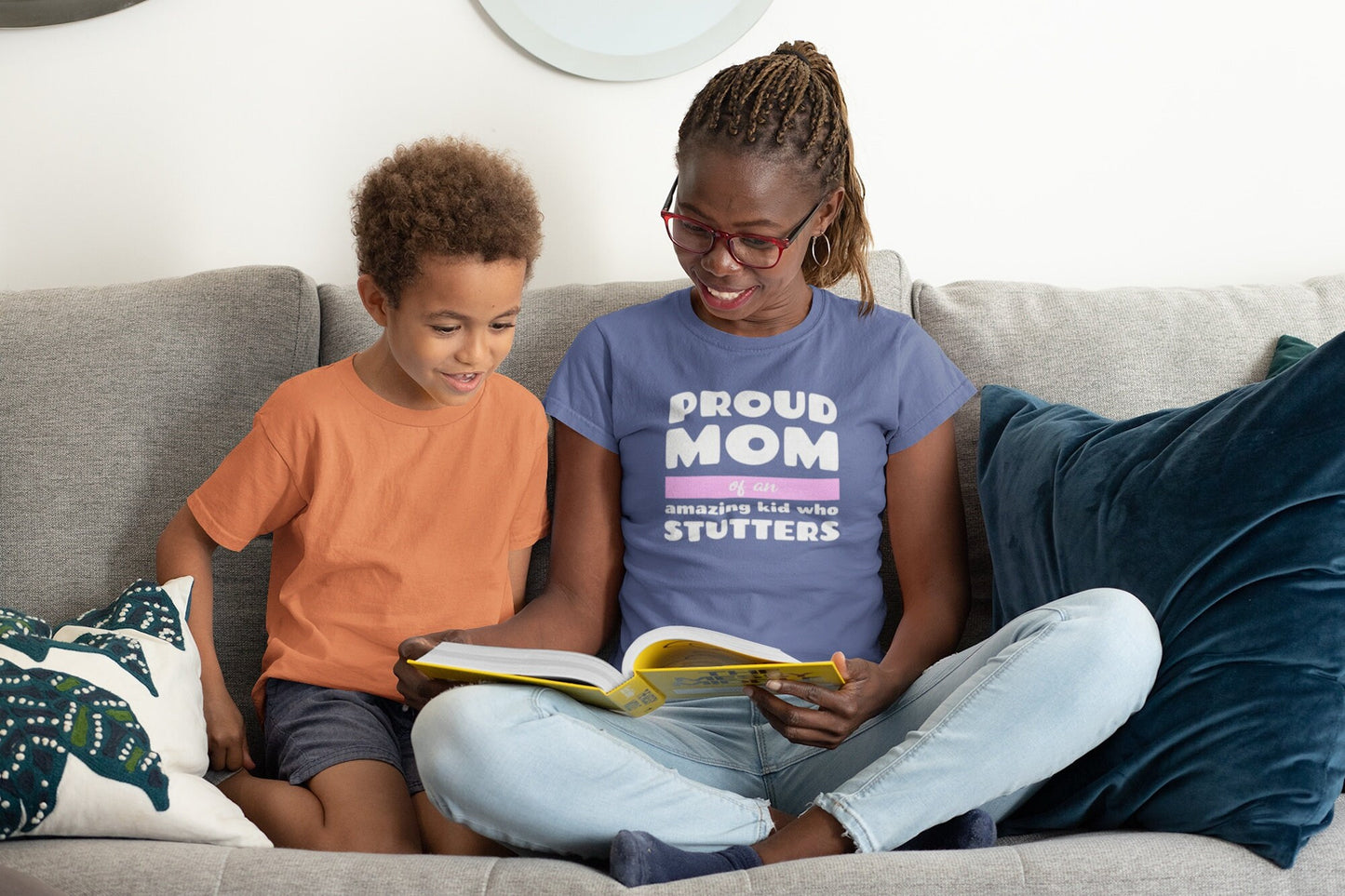 Stutter Proud Mom Shirt Mother's Day Gift
