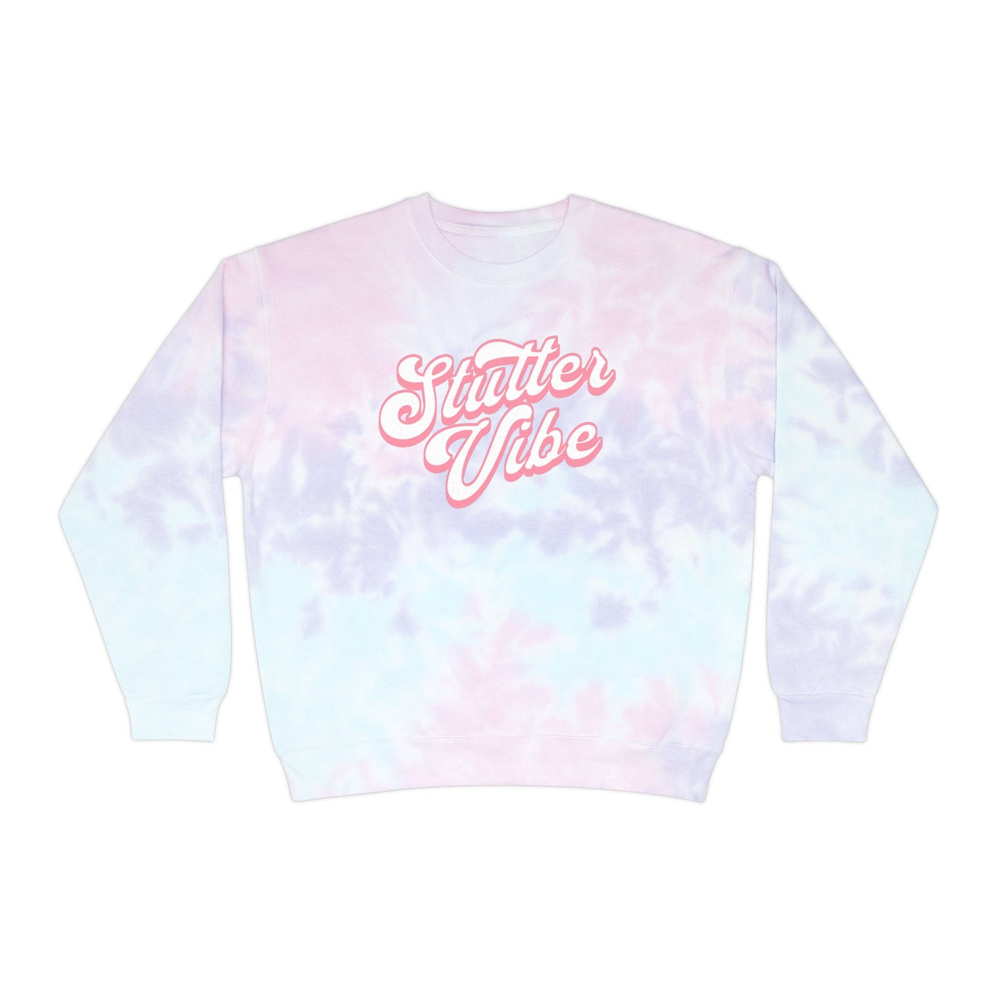 Stutter Vibe Retro Tie Dye Sweatshirt