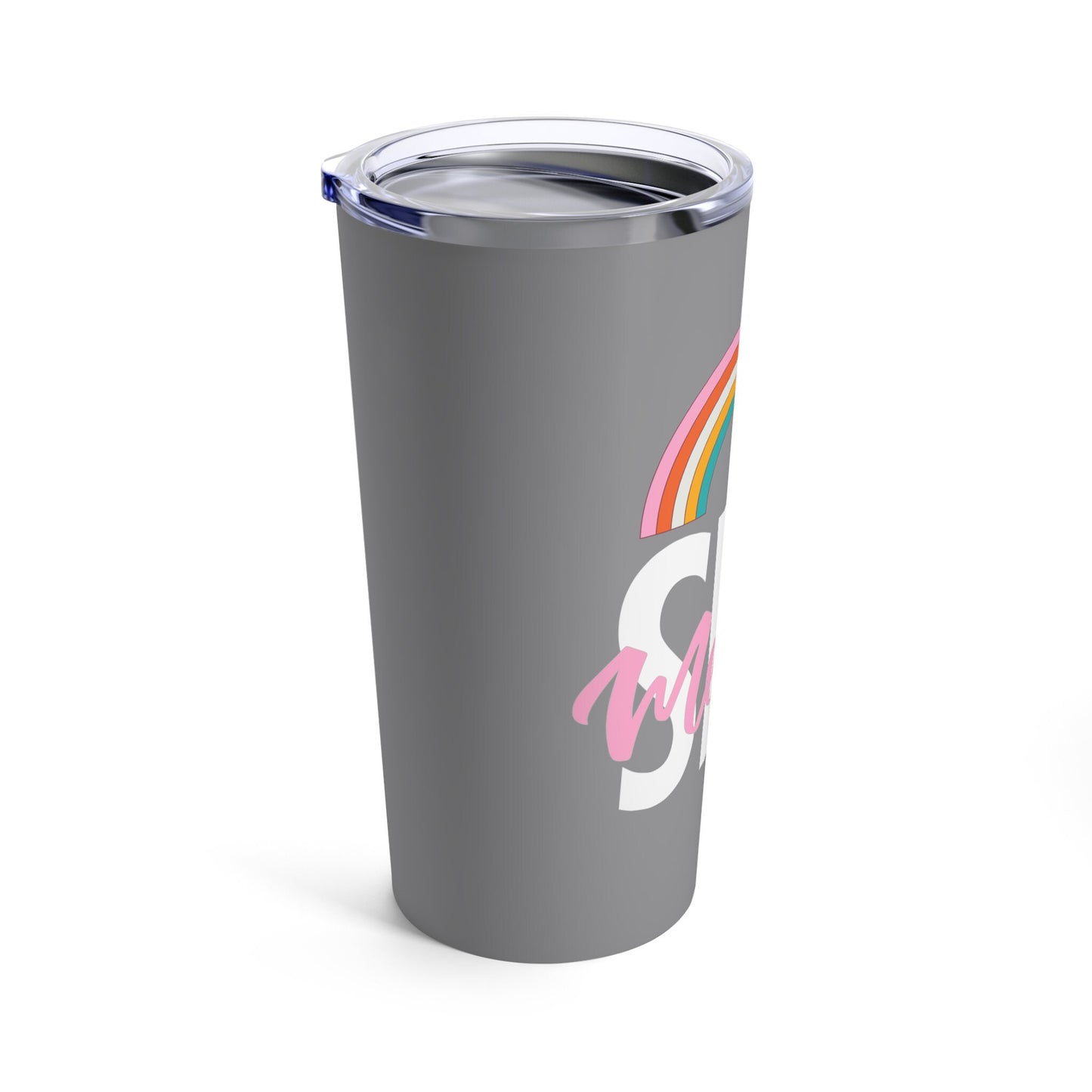 SLP Custom Name Stainless Rainbow Tumbler 20oz
